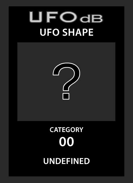 UFOdb.com UFO Shape Card