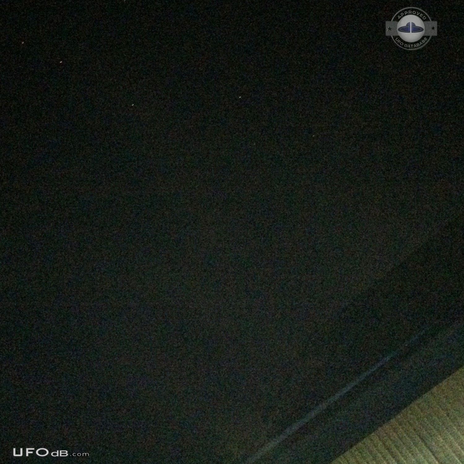 7 red star like UFO ascended above cloud - Cambodia 2015 UFO Picture #676-5