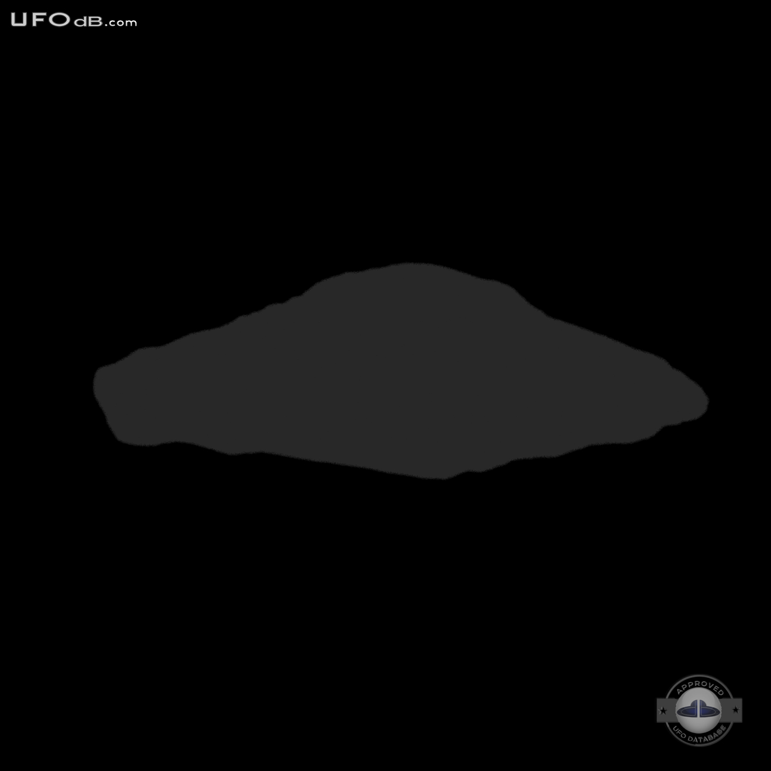 Aarhus Denmark - Rare Classic Saucer Shape UFO picture | November 1971 UFO Picture #320-7