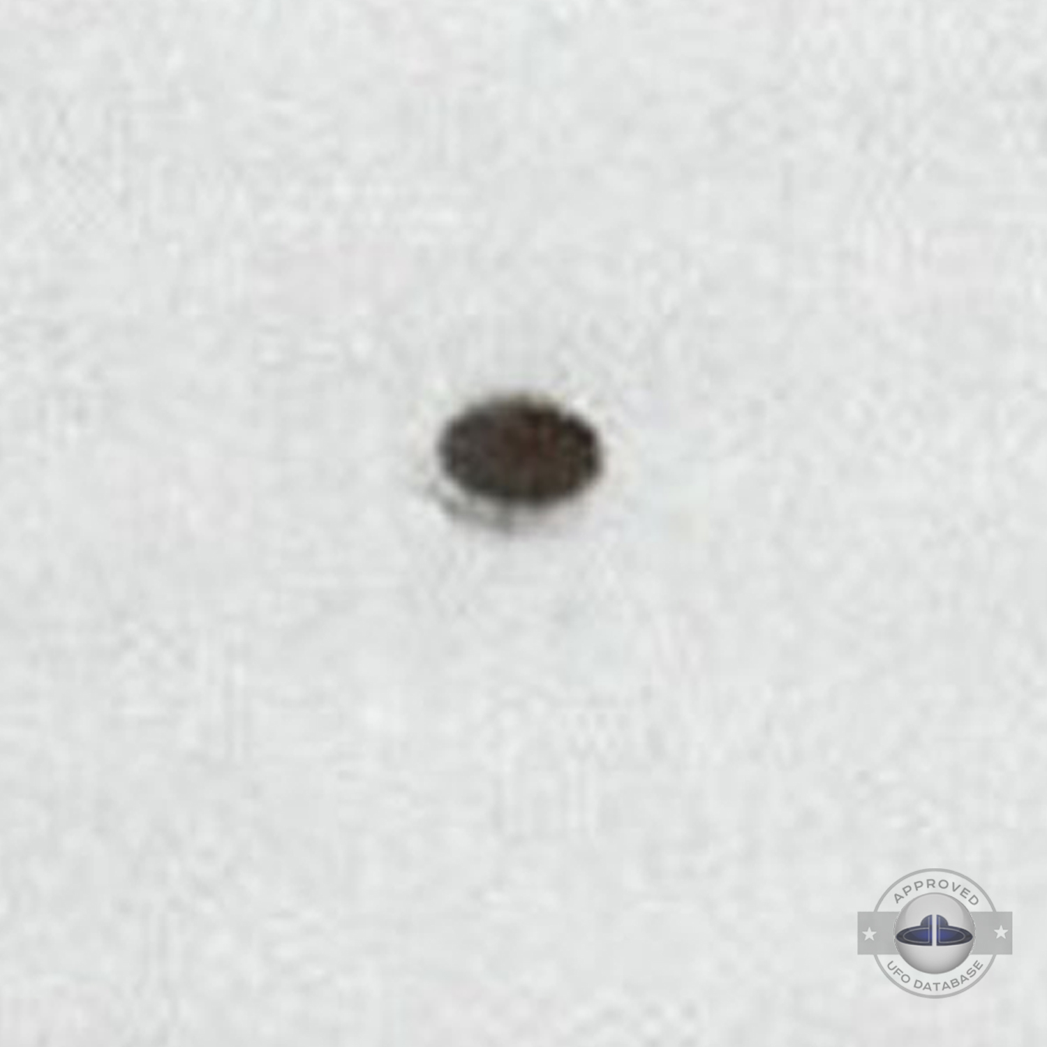 Under the UFO we can see 2 aircraft on the shore of Anchorage Alaska UFO Picture #113-4
