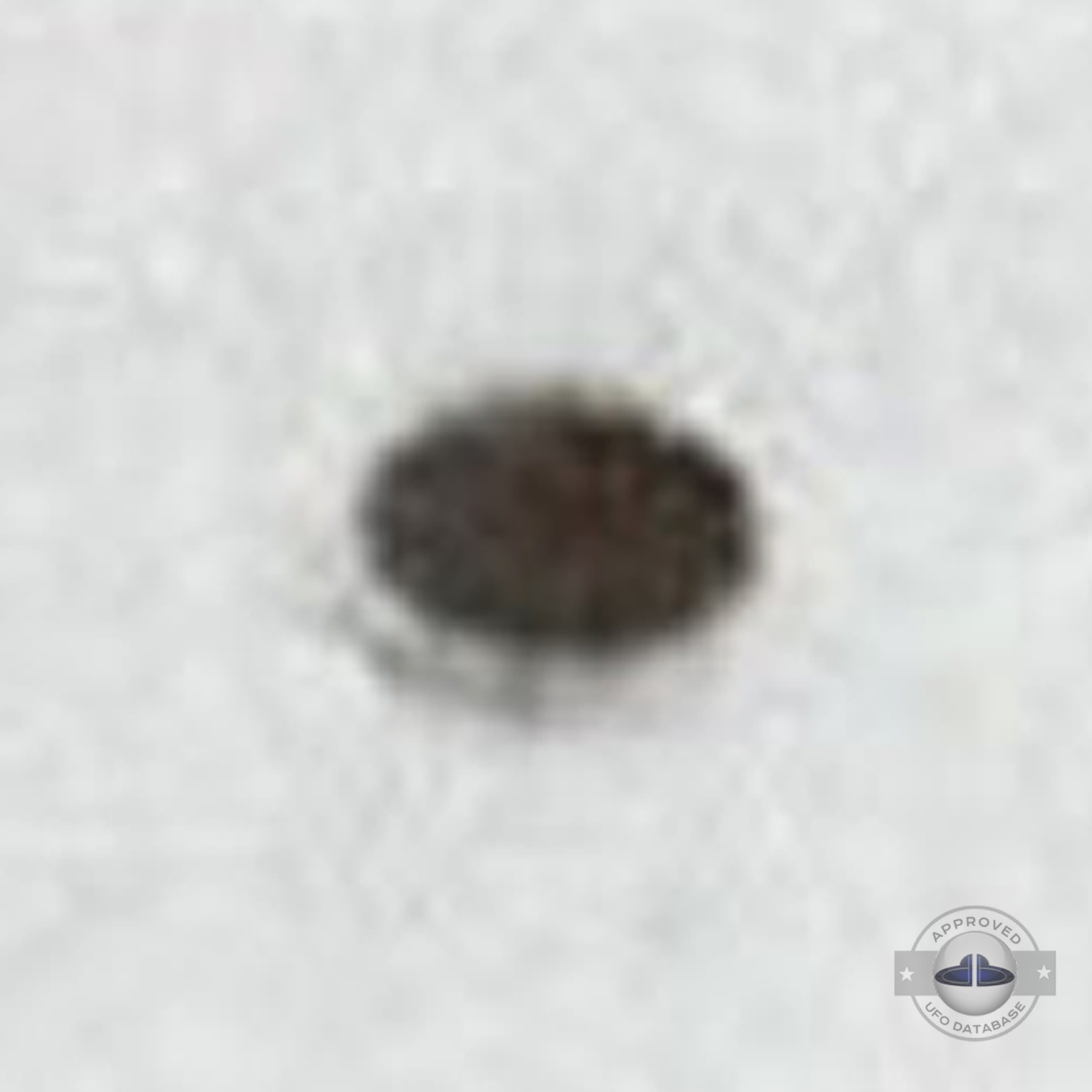 Under the UFO we can see 2 aircraft on the shore of Anchorage Alaska UFO Picture #113-5