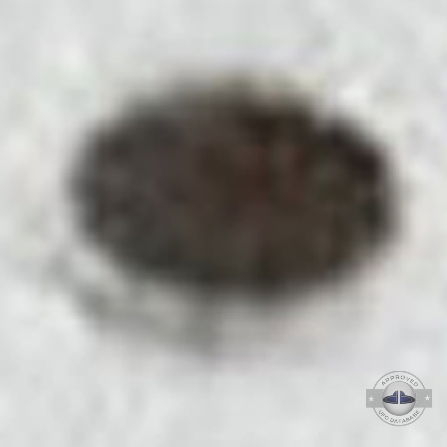 Under the UFO we can see 2 aircraft on the shore of Anchorage Alaska UFO Picture #113-6
