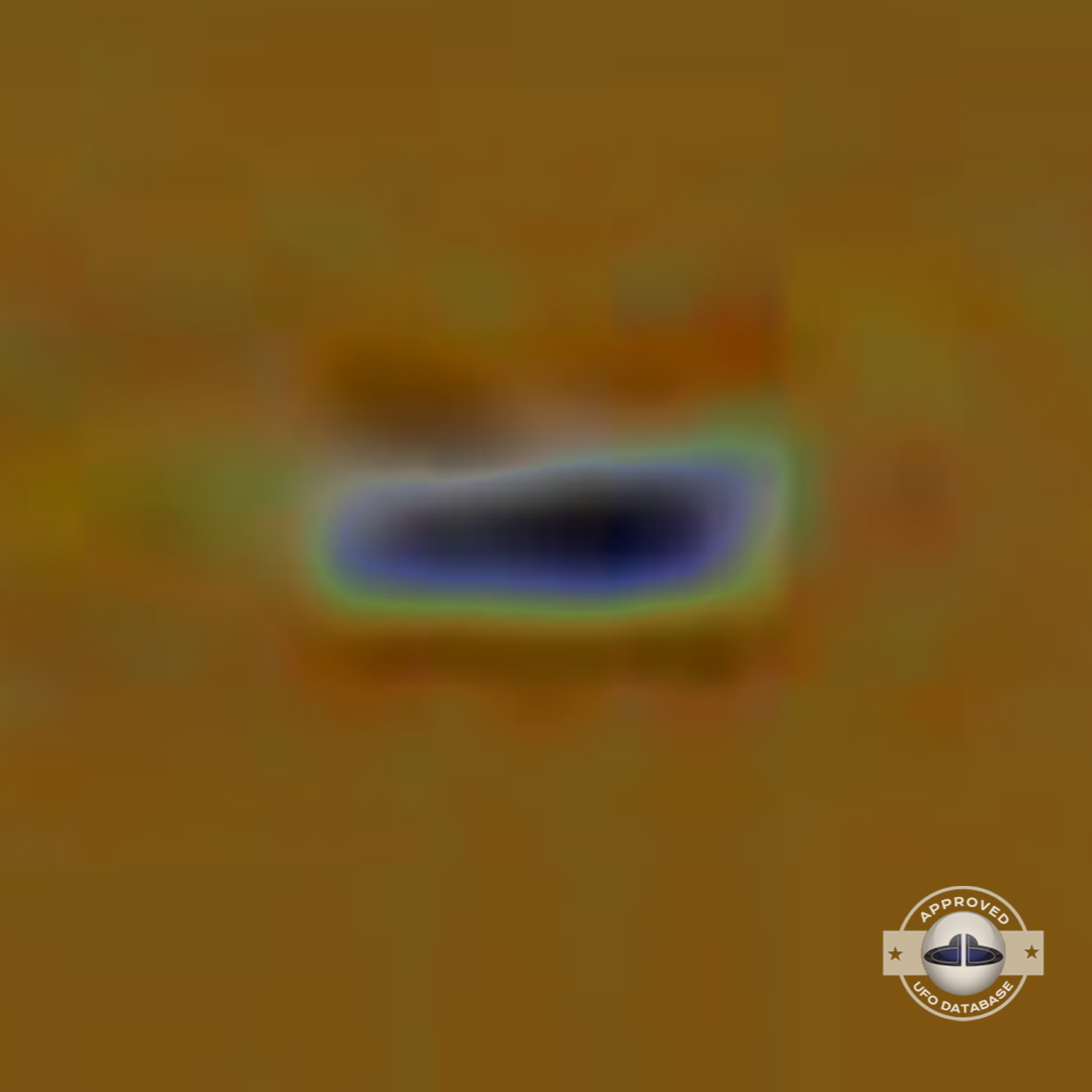 UFO picture taken in Tasmania on A10 highway going from south to north UFO Picture #80-7