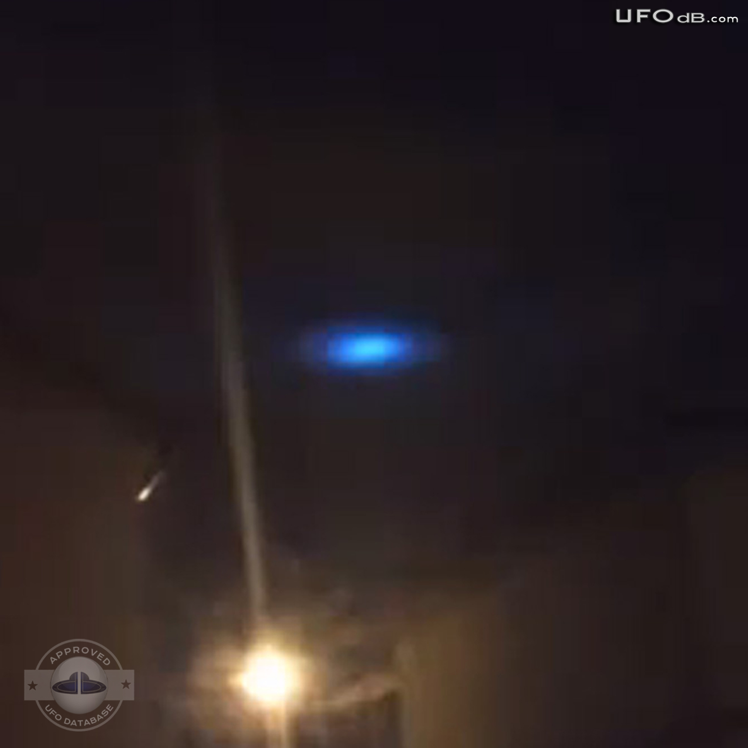 Khanty-Mansiysk - Blue Saucer UFO picture | Yugra, Russia | April 2011 UFO Picture #297-3