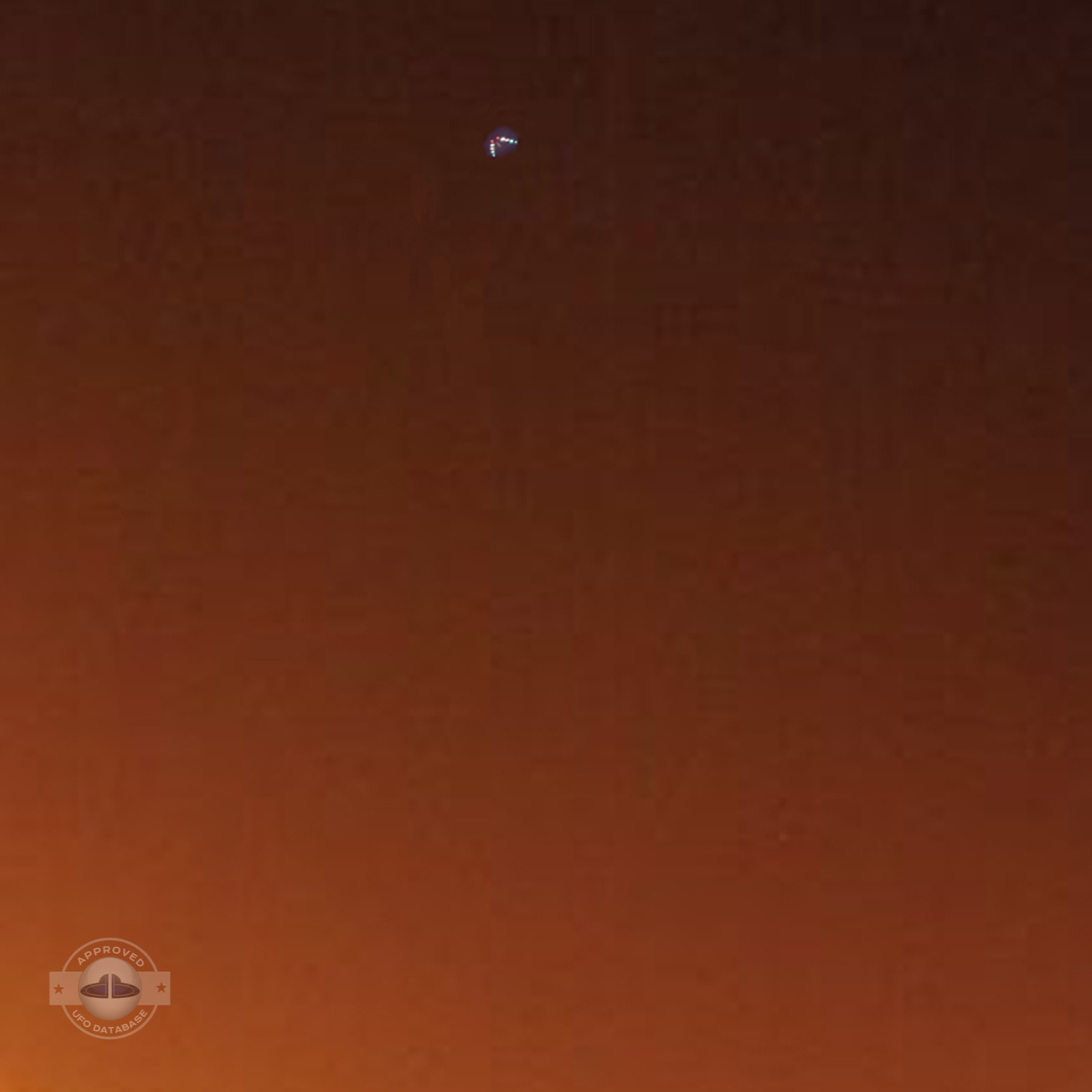 Mass UFO Sighting in China | Beibei Chongqing UFO picture | 2009 UFO Picture #168-2