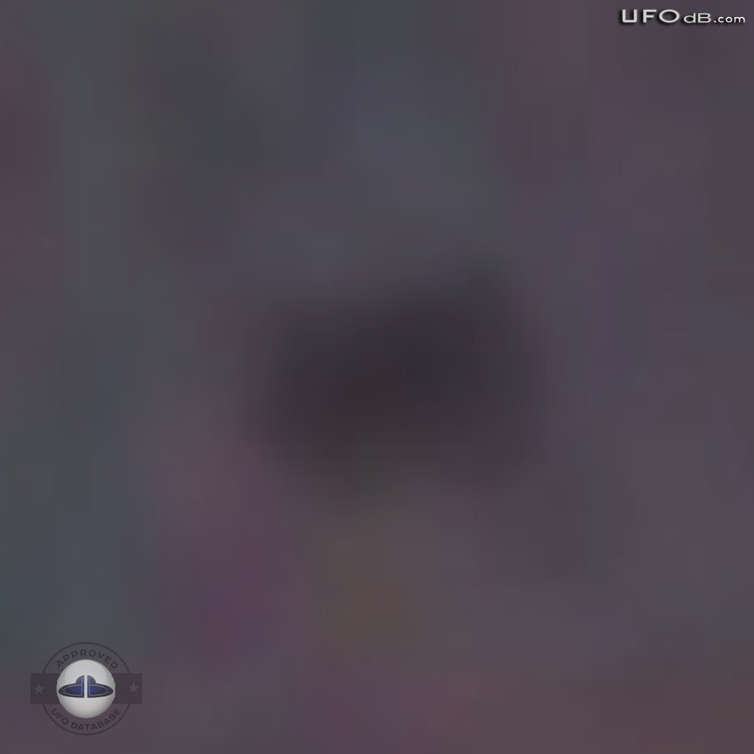 Distant Dark UFO over Alexandria, Virginia | USA | February 20 2011 UFO Picture #292-4