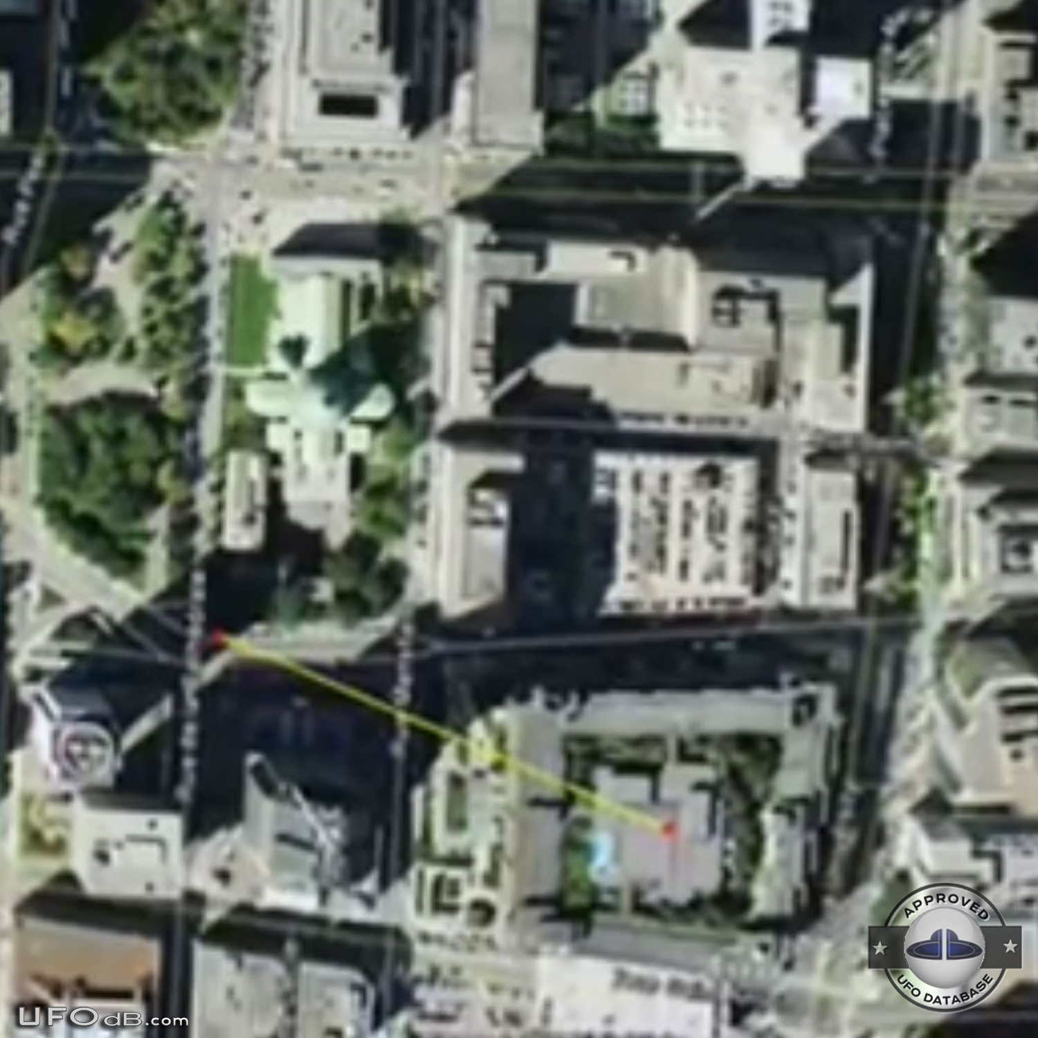Famous Montreal Canada mass ufo sighting of November 7 1990 UFO Picture #546-5