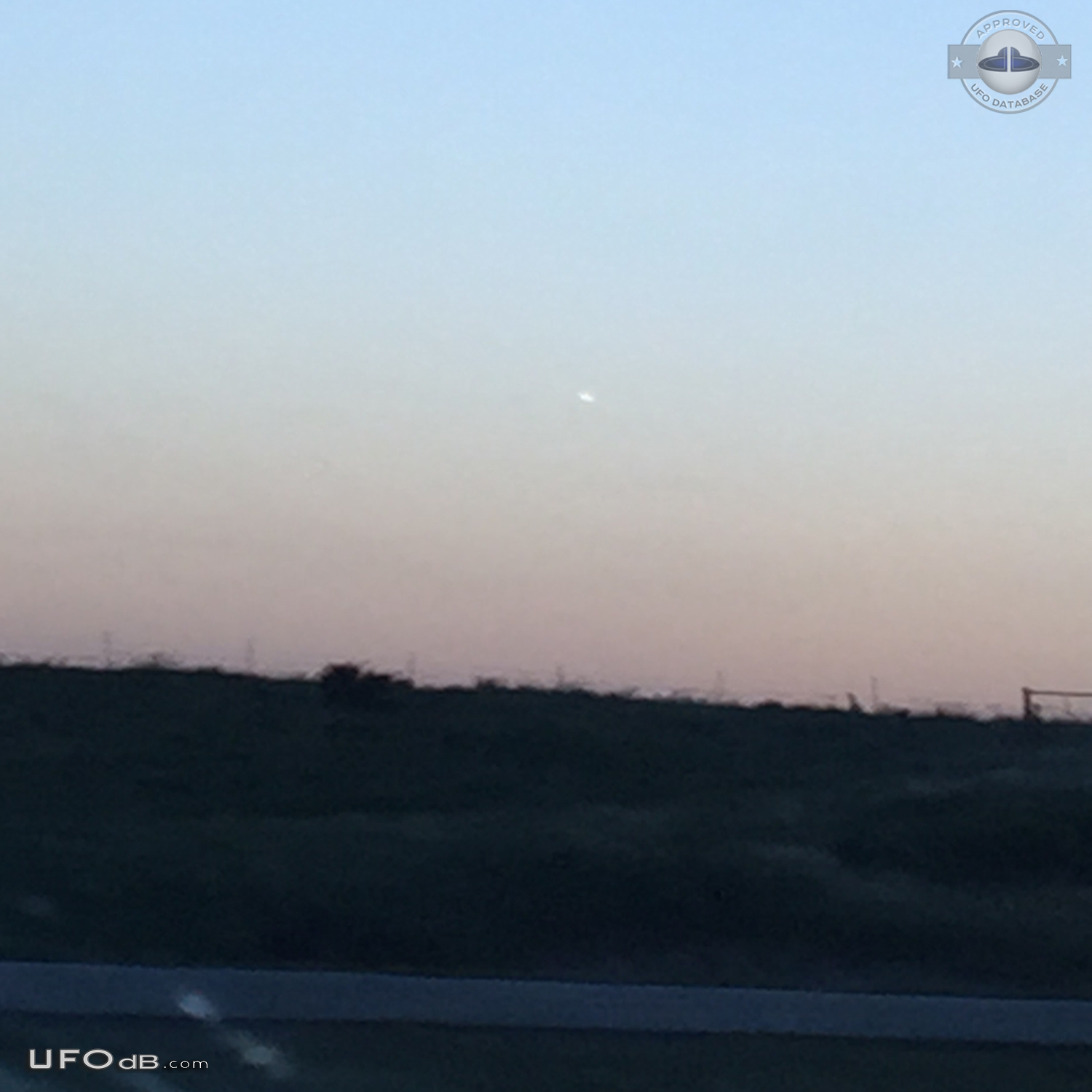 Flashing light changed direction and seemed to disappear and reappear  UFO Picture #711-2