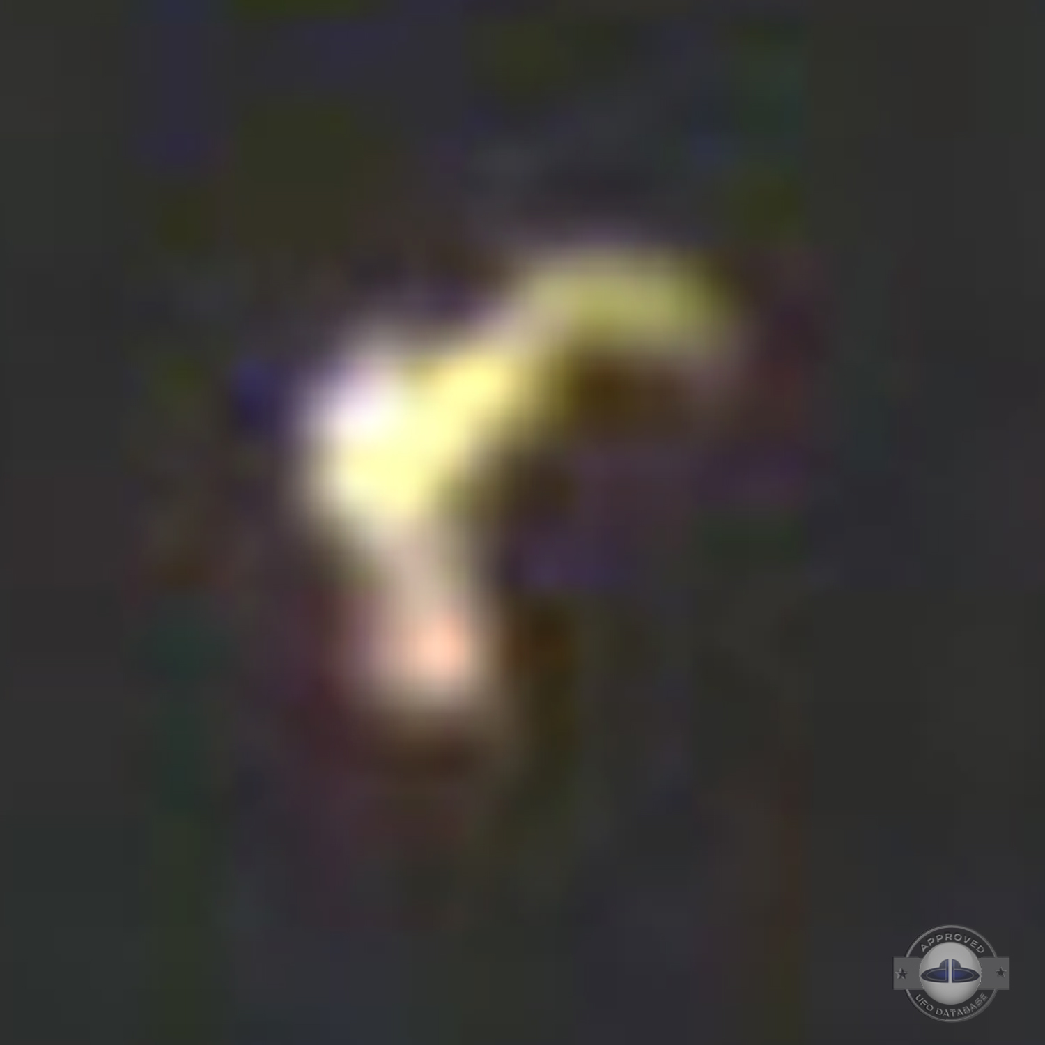 Fleet of three Boomerang UFOs passing over Granados, Mexico 2012 UFO Picture #476-6