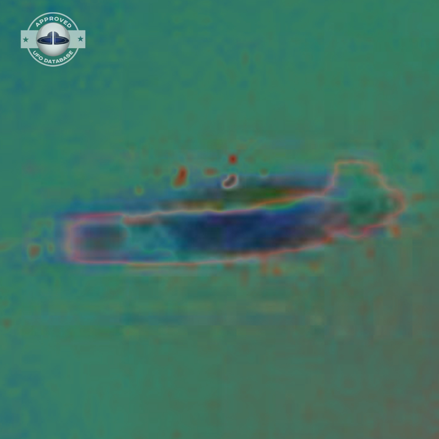 The big shape has 8 smaller UFO hovering on top | Hollywood UFO UFO Picture #94-4