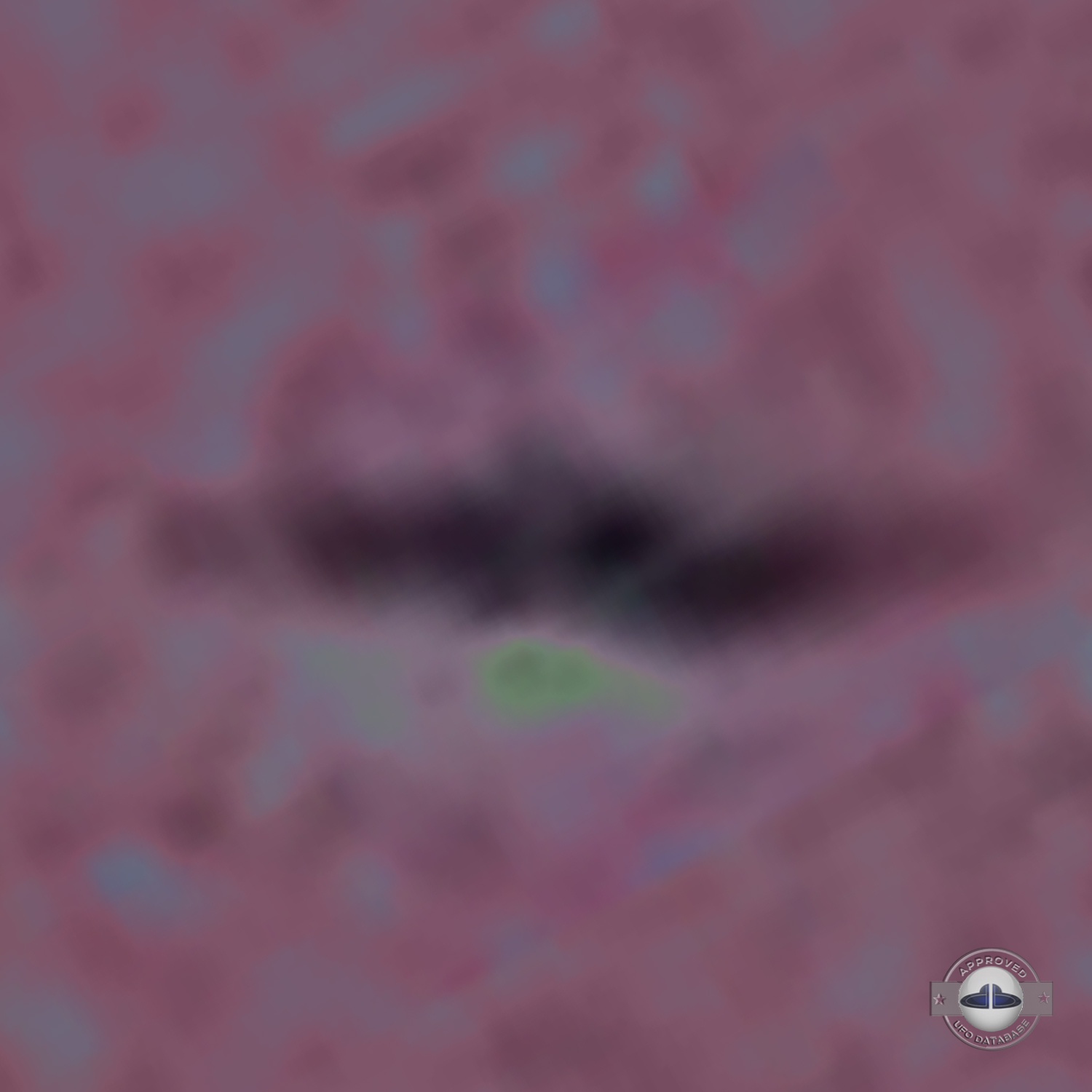 UFO chasing a F-4 Phantom II Jet fighter | Keltern, Germany | 1979 UFO Picture #163-8