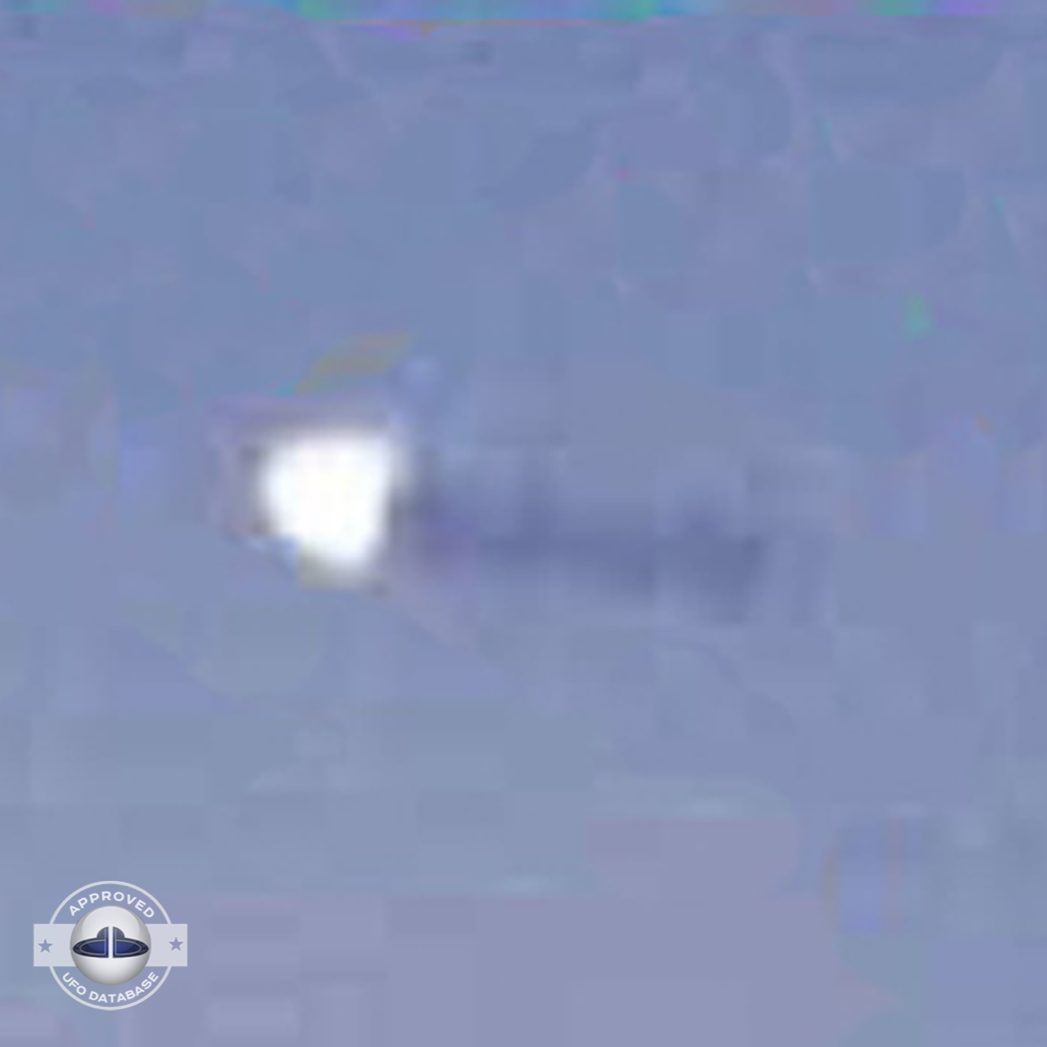 Long Mothership UFO near Africa Mount Kilimanjaro Kenya | June 6 2009 UFO Picture #233-4