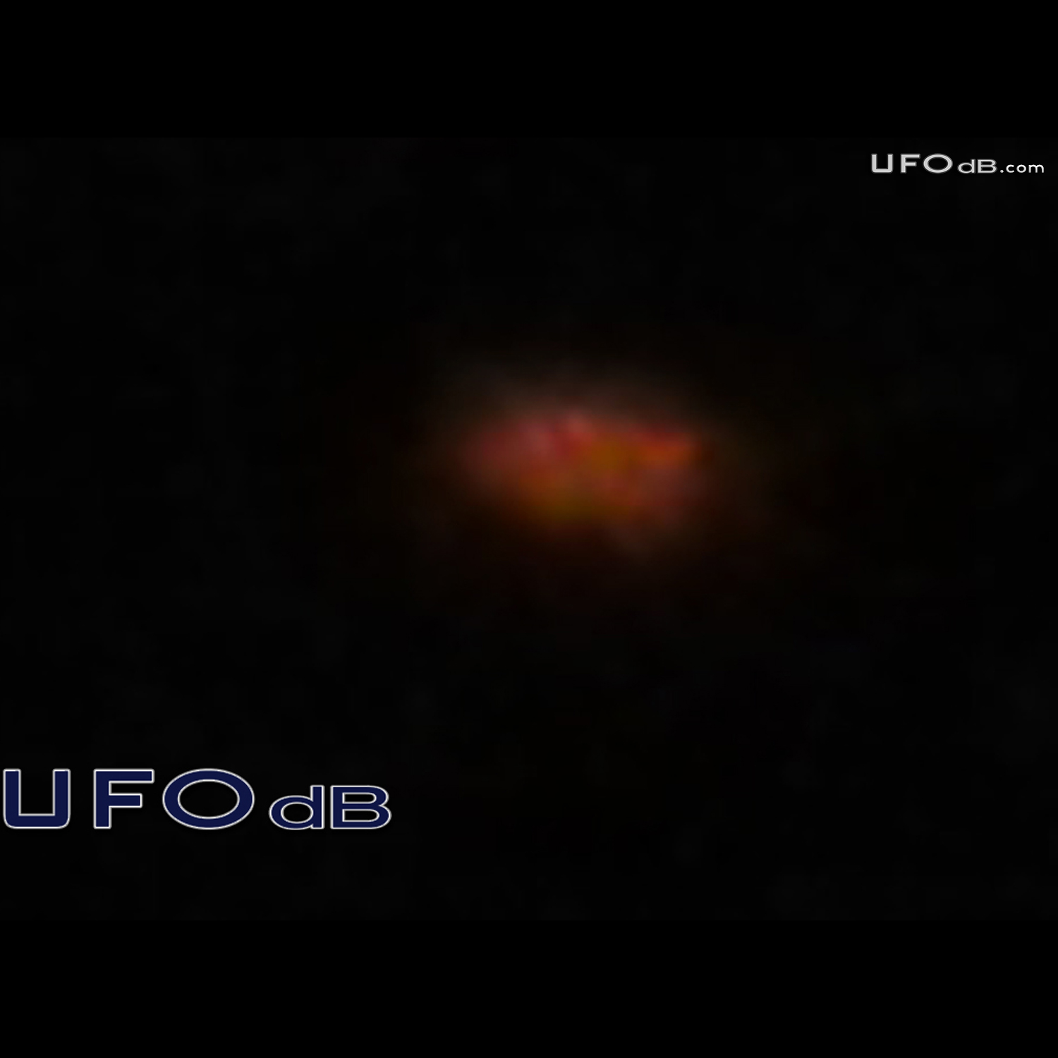 Large Red UFO over Aldershot | Hampshire, England | January 8 2011 UFO Picture #299-2