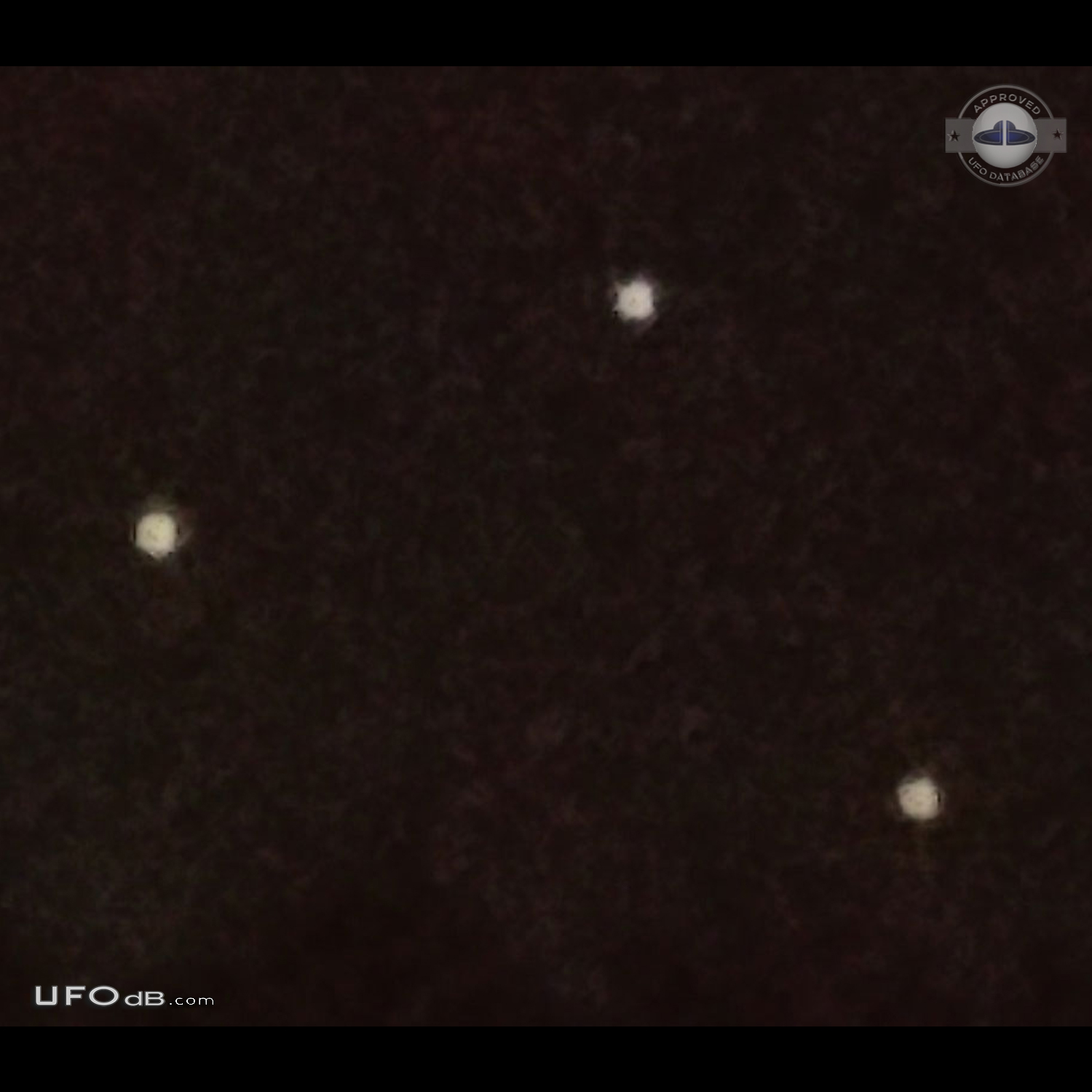 Me and coworker driving and saw the UFOs - Saint Cloud Florida USA 201 UFO Picture #780-7