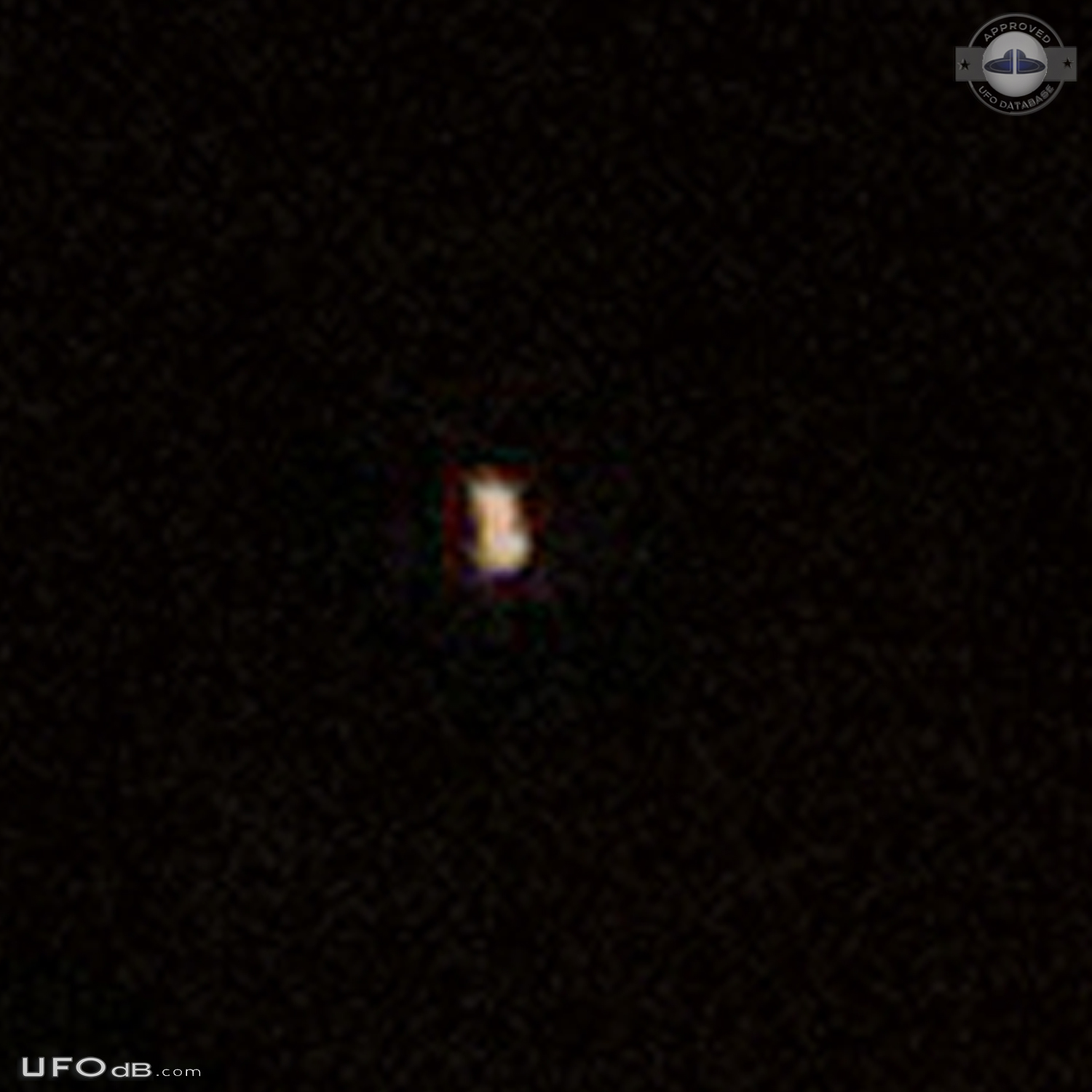 Observed 20+ white/reddish orange orbs UFOs - Louisiana USA 2015 UFO Picture #683-8