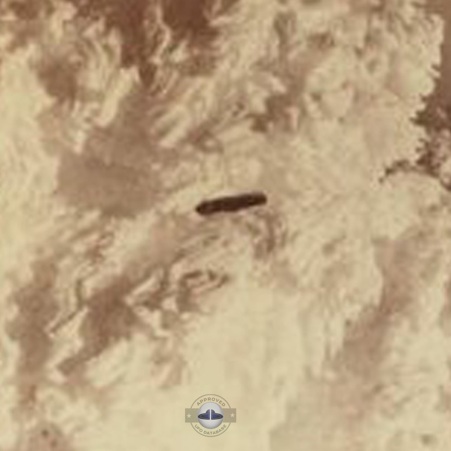 Oldest UFO Picture | Winter 1870 | Mount Washington, New Hampshire UFO Picture #110-5