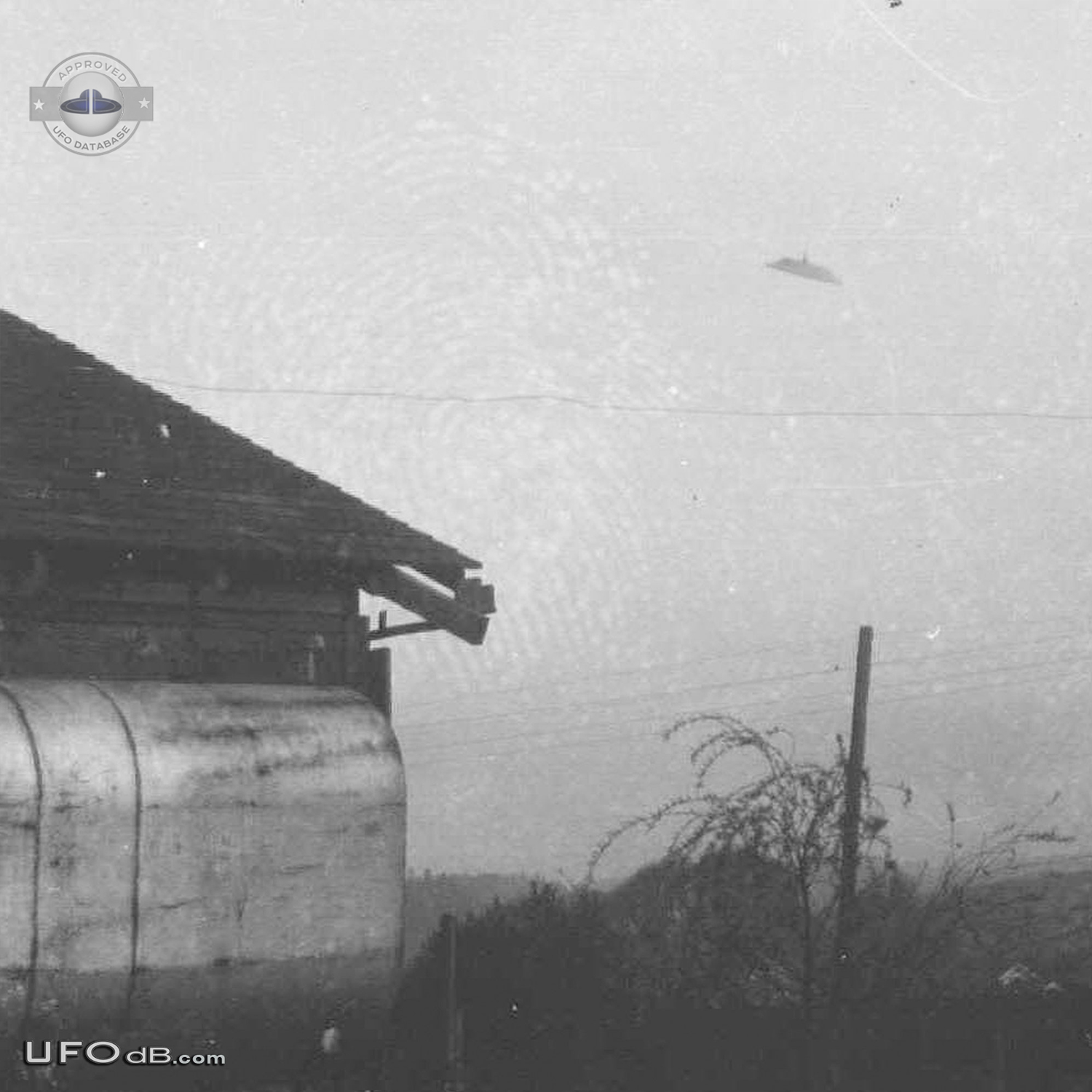 One of the Best UFO picture of all time - 1950 McMinnville, Oregon UFO Picture #423-2