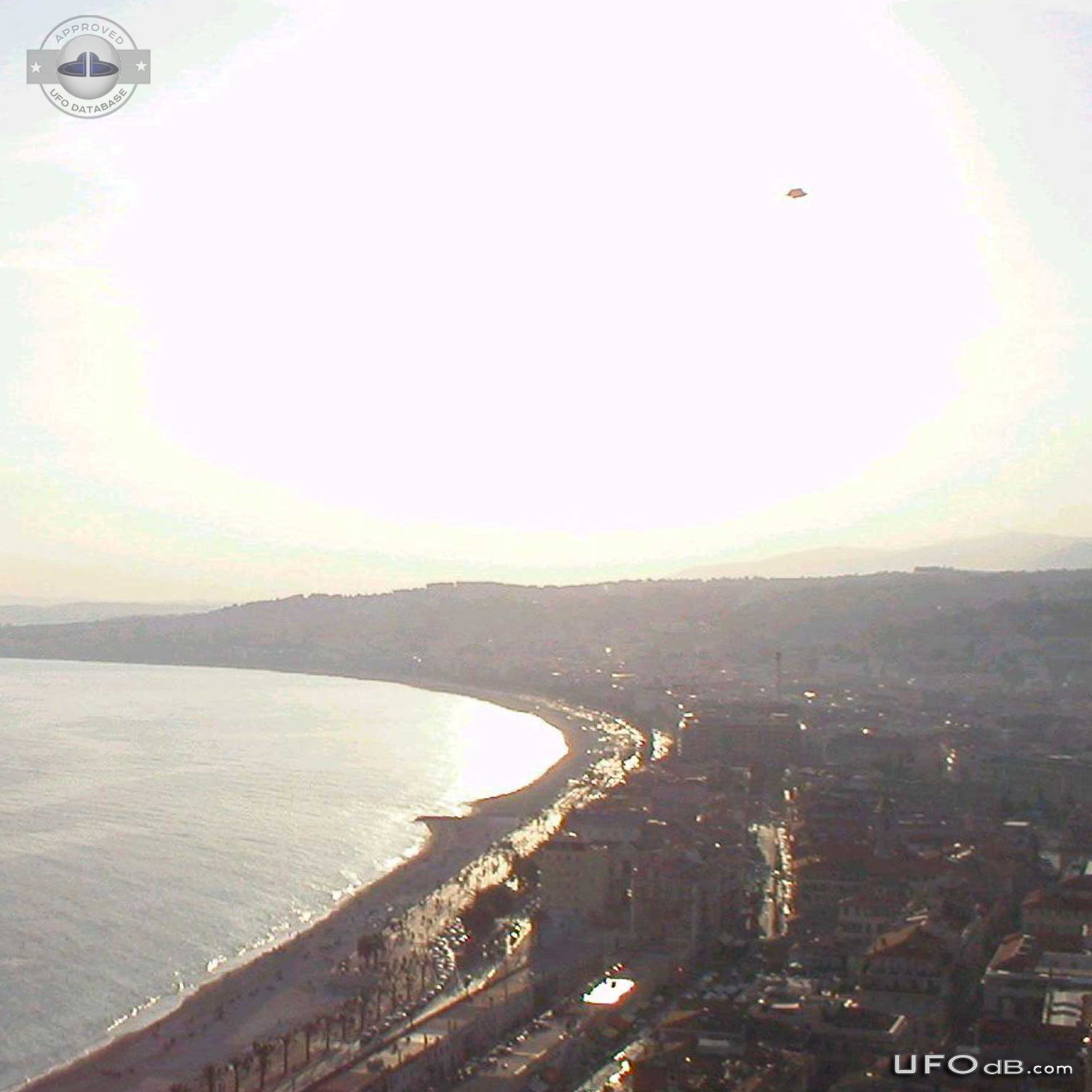 Picture of the beach in Nice, Cote d