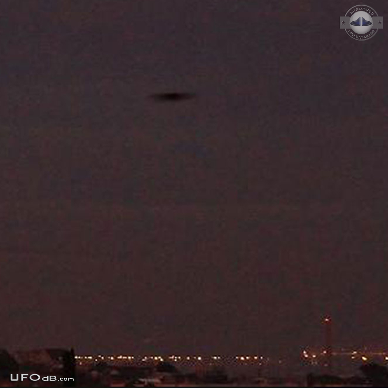 Rainbow Photo get UFO passing over San Fransisco, California USA 2012 UFO Picture #489-2