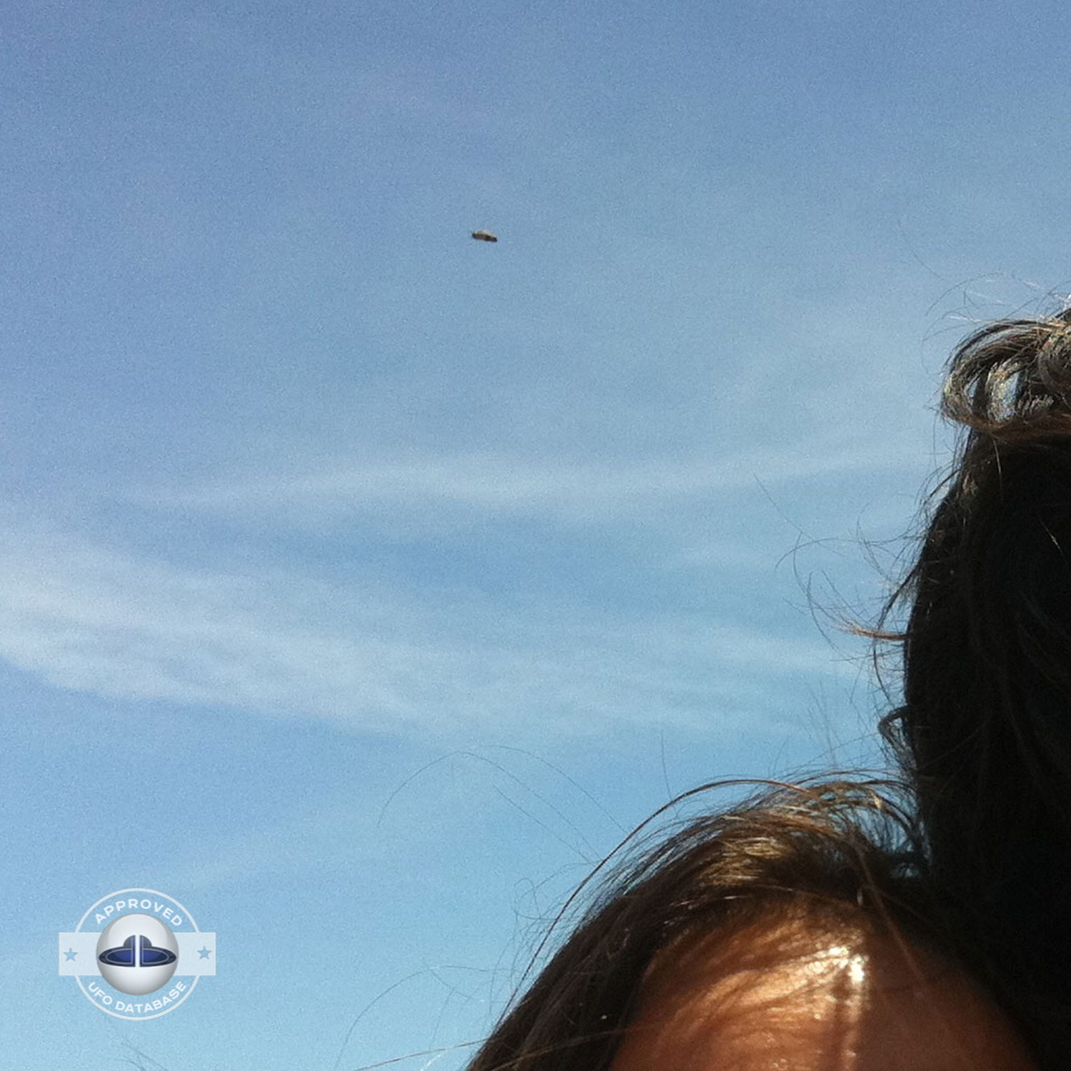 UFO picture shot at beach in Santo Antonio de Jesus, Brazil 2011 UFO Picture #155-2