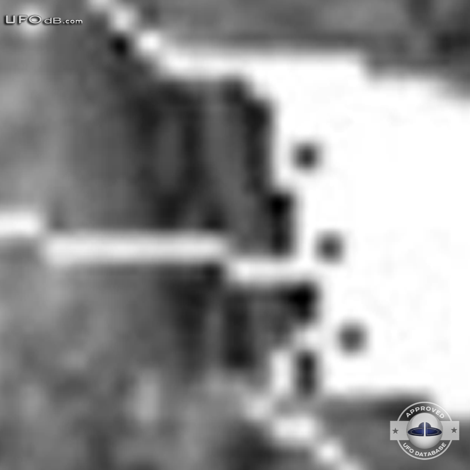 Satellite catches UFOs passing over the south of Taiwan | May 19 2011 UFO Picture #308-6