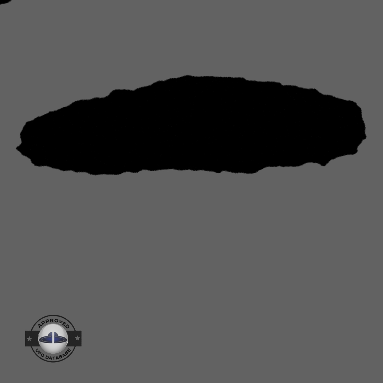 3 dark saucer shape UFOs near church in cathedral square of Sicuani UFO Picture #131-8