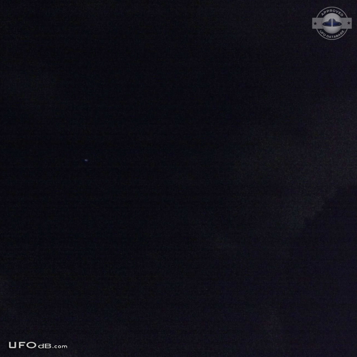 Smart entity with direction and attentiveness San Fernando California UFO Picture #642-1