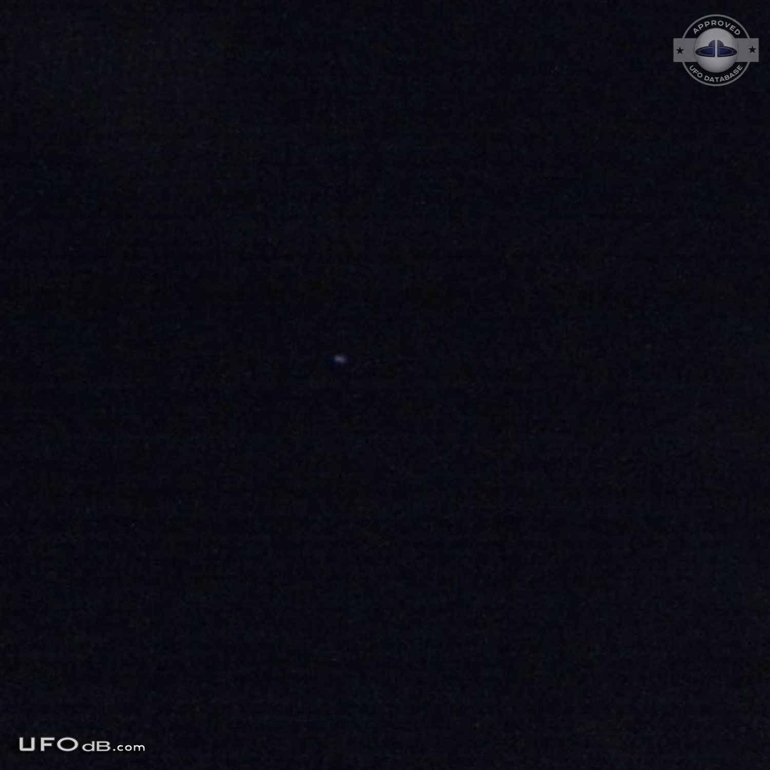 Smart entity with direction and attentiveness San Fernando California UFO Picture #642-2