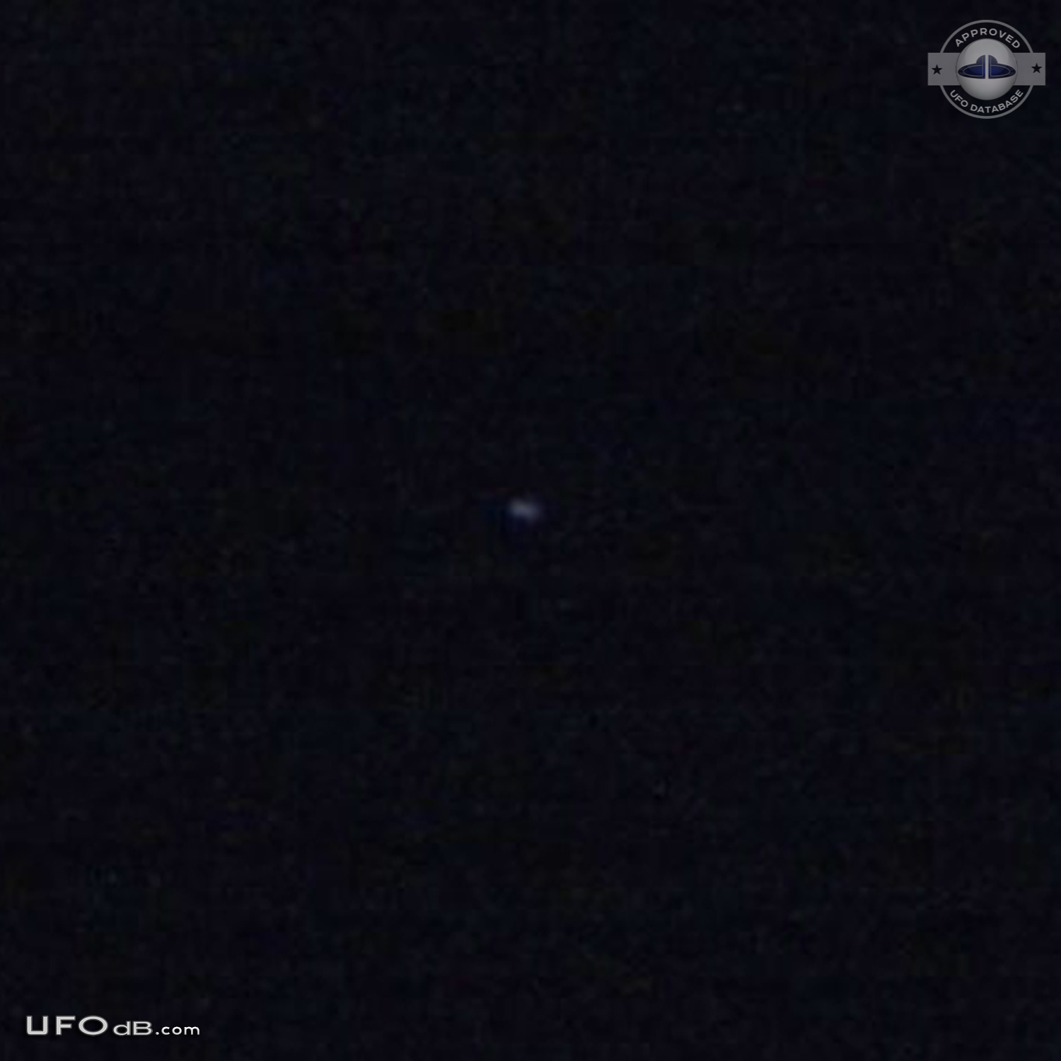 Smart entity with direction and attentiveness San Fernando California UFO Picture #642-3