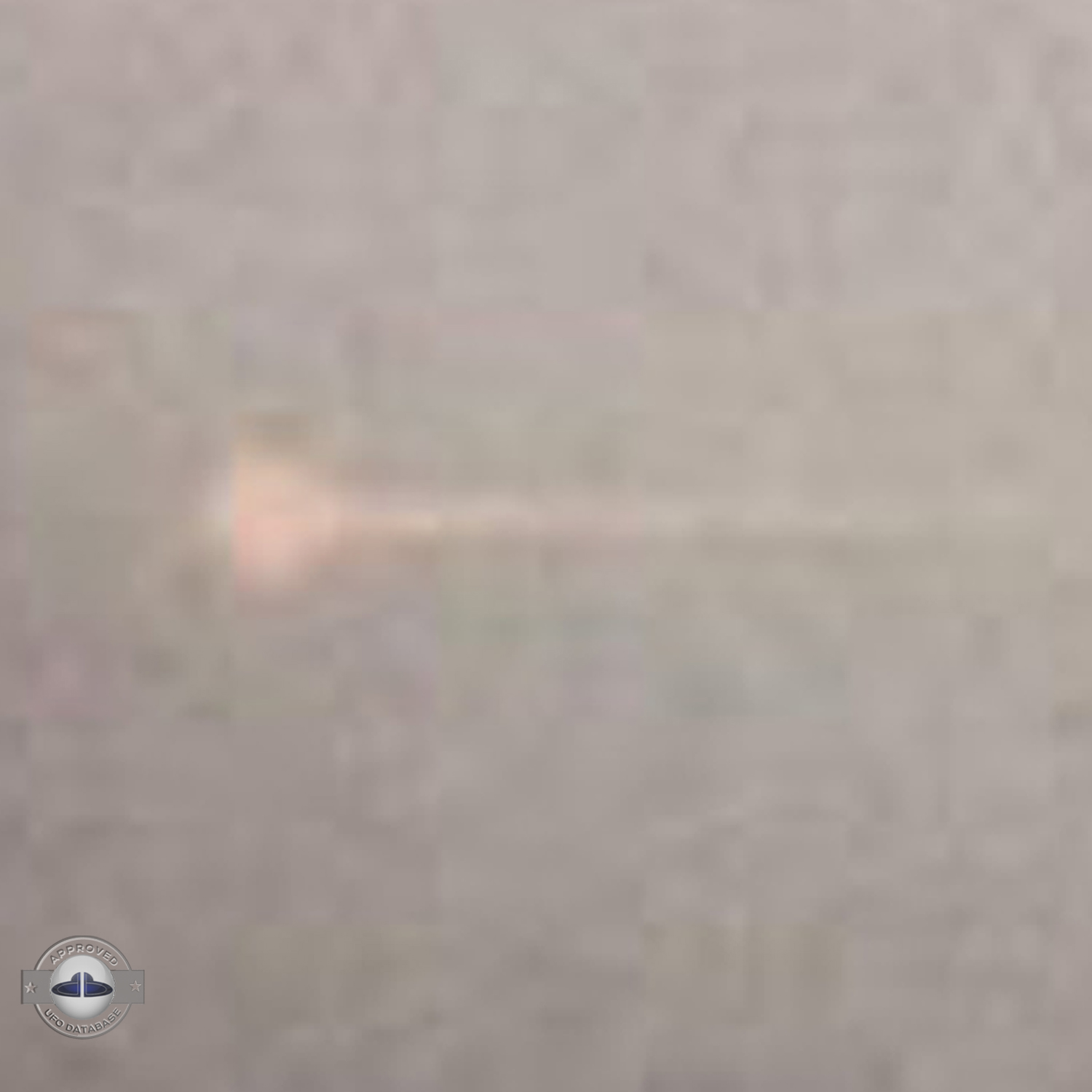2 light red spheres over control tower of the Zurich-Kloten Airport UFO Picture #140-7