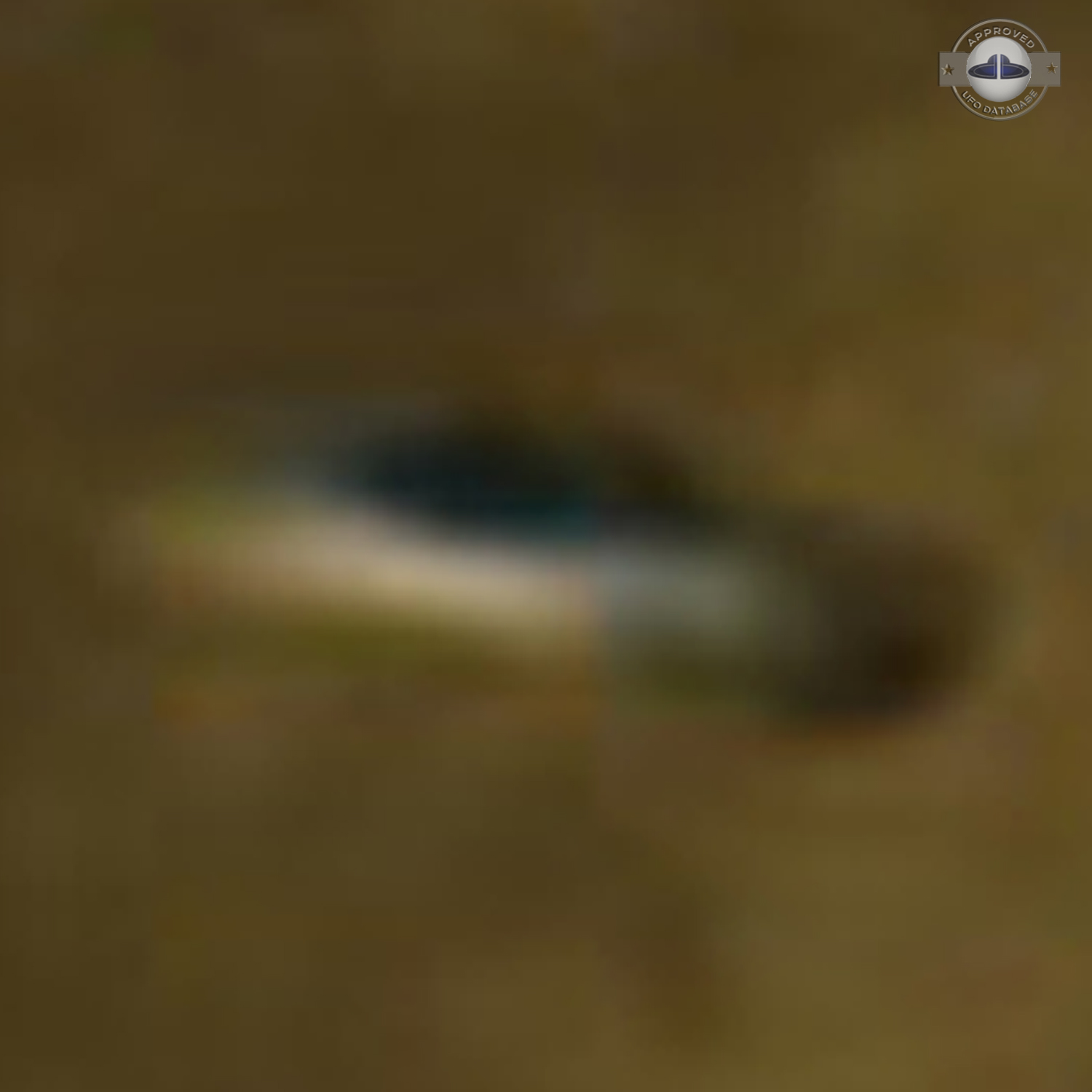 Picture of UFO over China