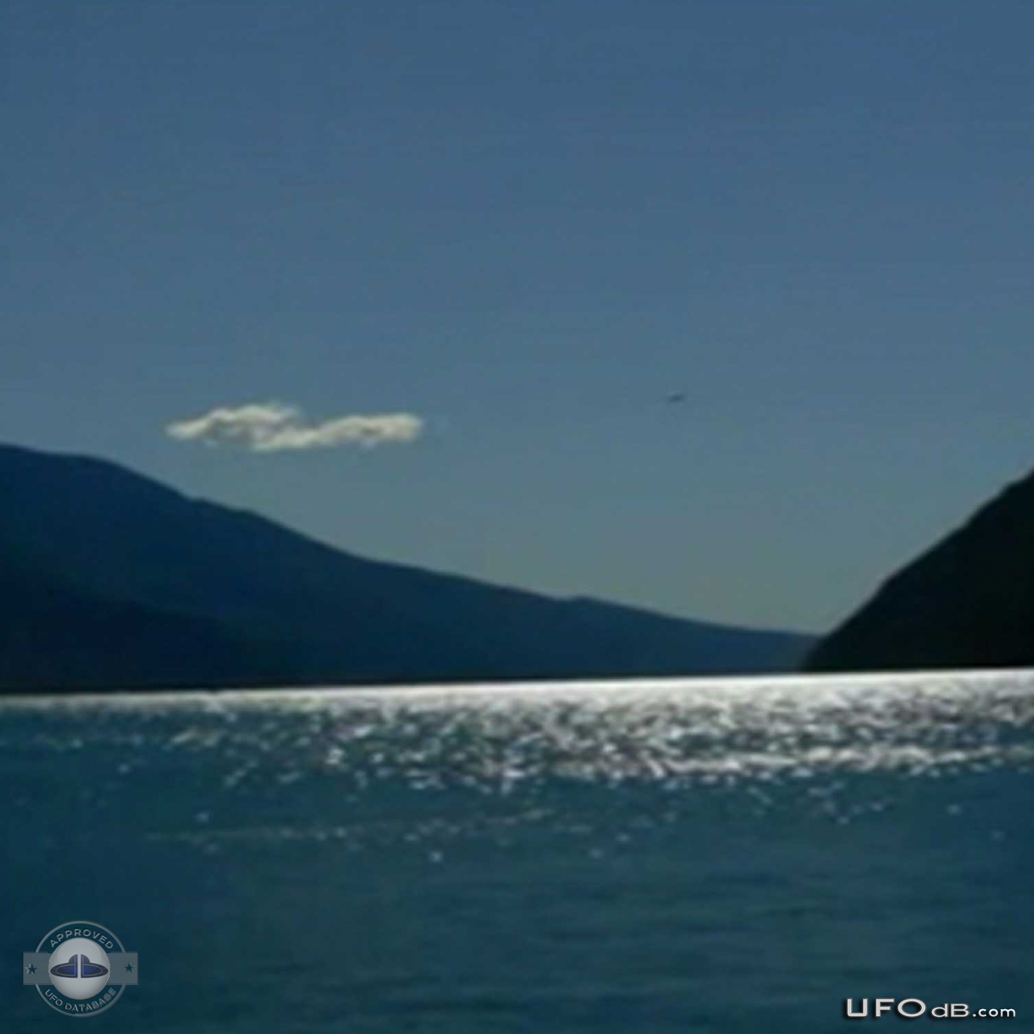 Toutist in Riva del Garda, Italy get a picture of a UFO - October 2011 UFO Picture #382-1
