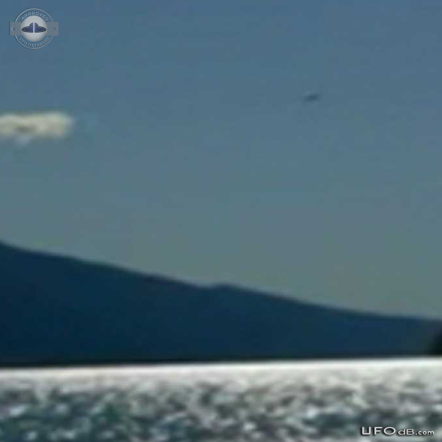 Toutist in Riva del Garda, Italy get a picture of a UFO - October 2011 UFO Picture #382-2