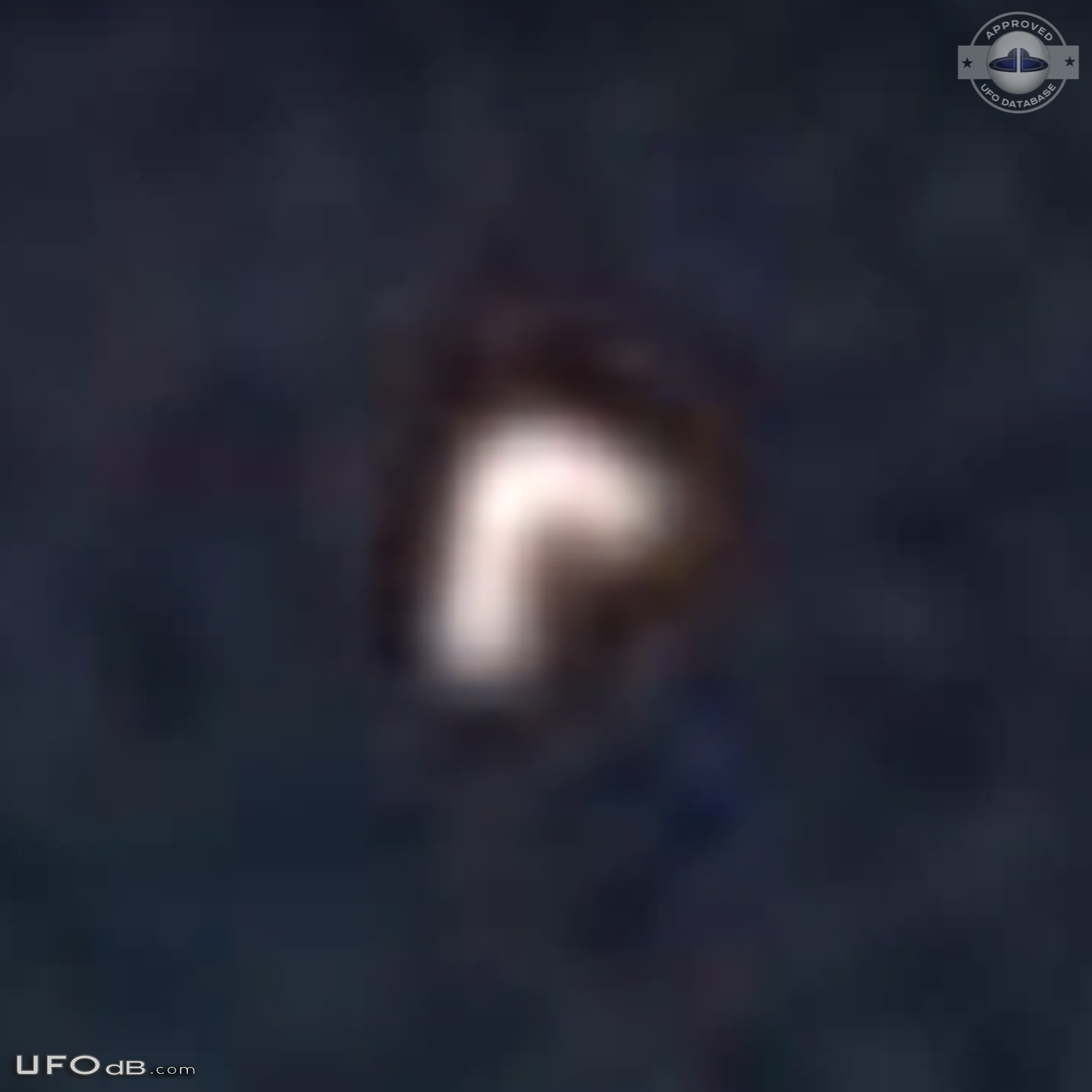 Triangle formation Orange UFOs over Grover beach, California USA 2014 UFO Picture #652-7