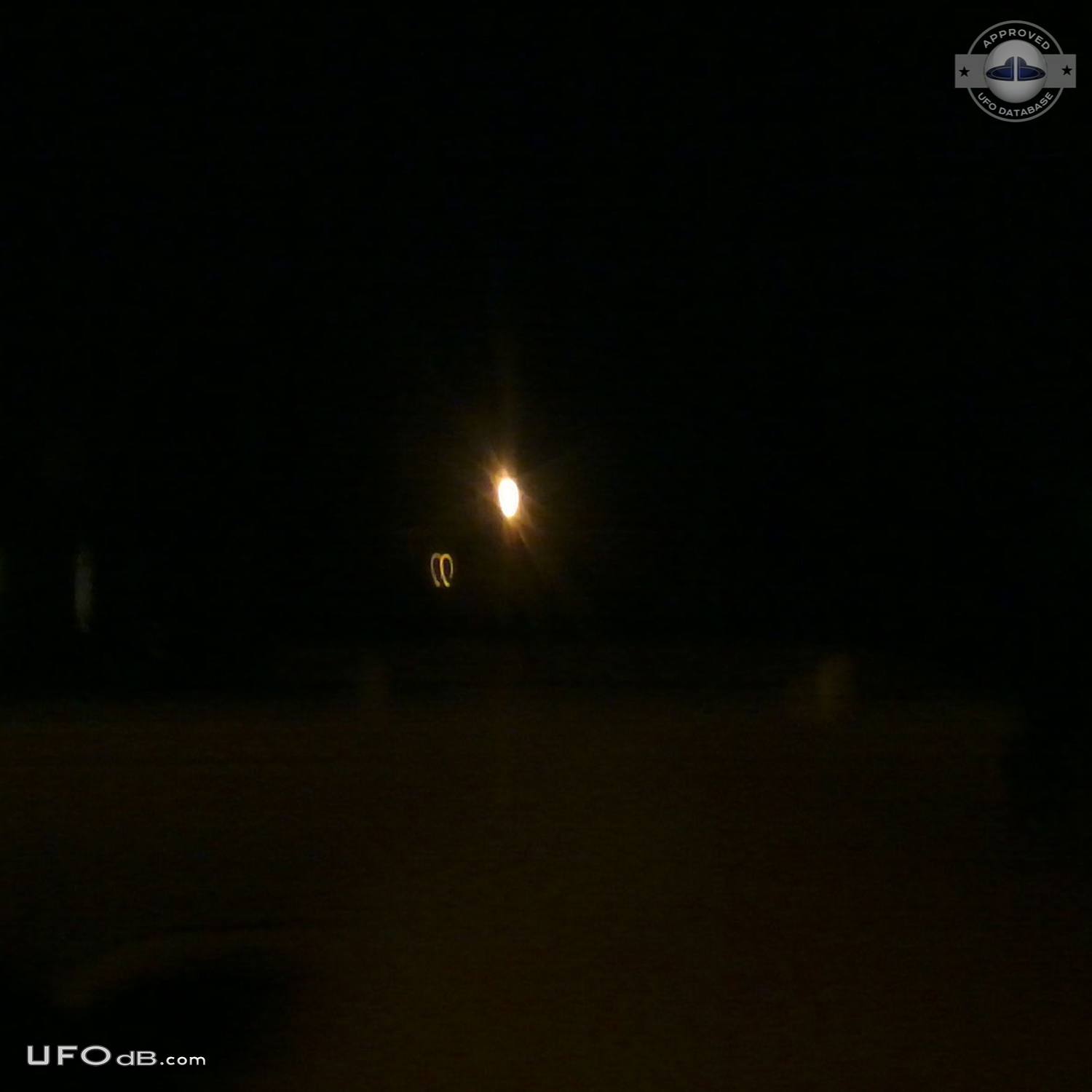 Two Jets follow UFO near Great Falls in Montana USA 2015 UFO Picture #644-1