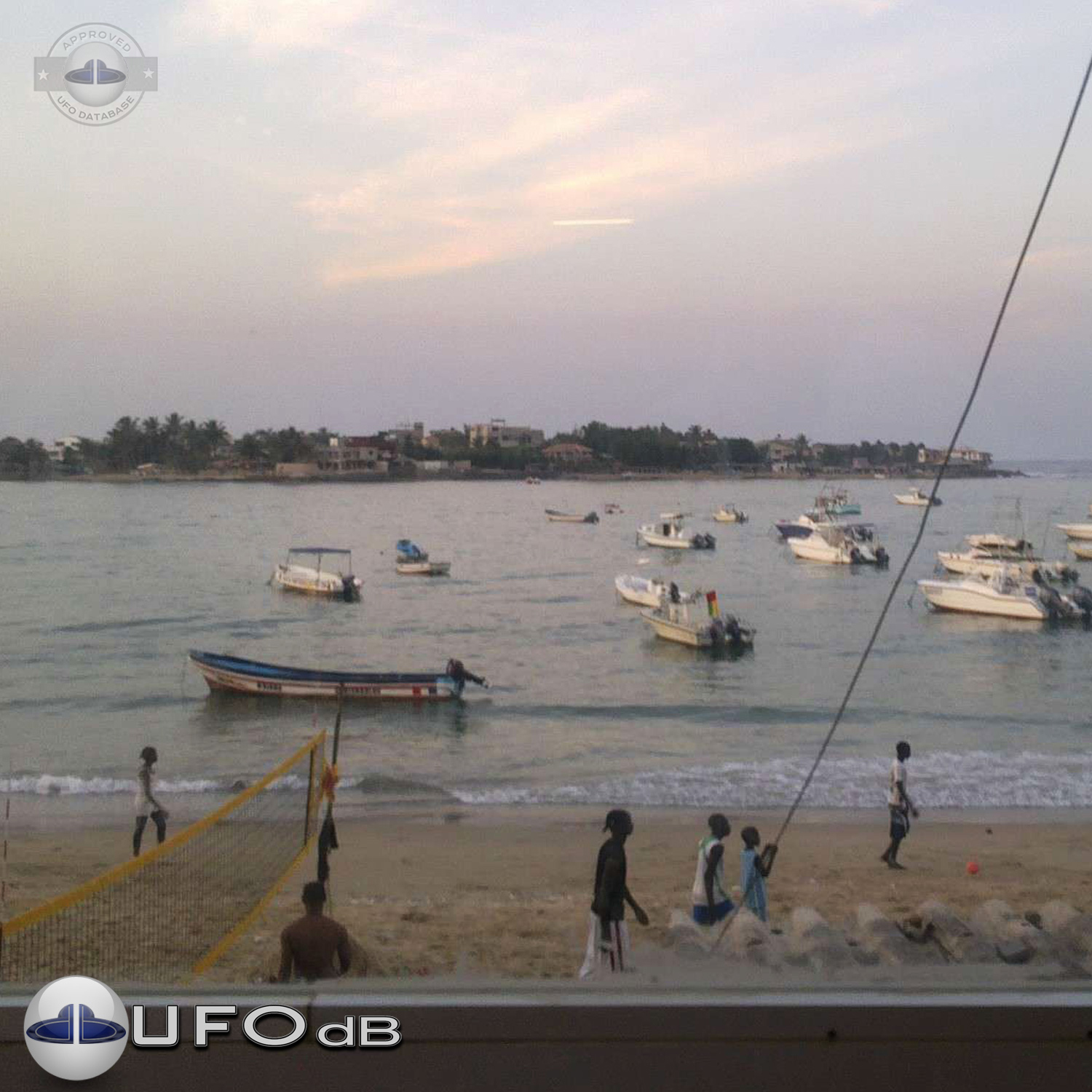 UFO near beach in community of Ngor, city of Dakar | Senegal, Africa UFO Picture #165-1