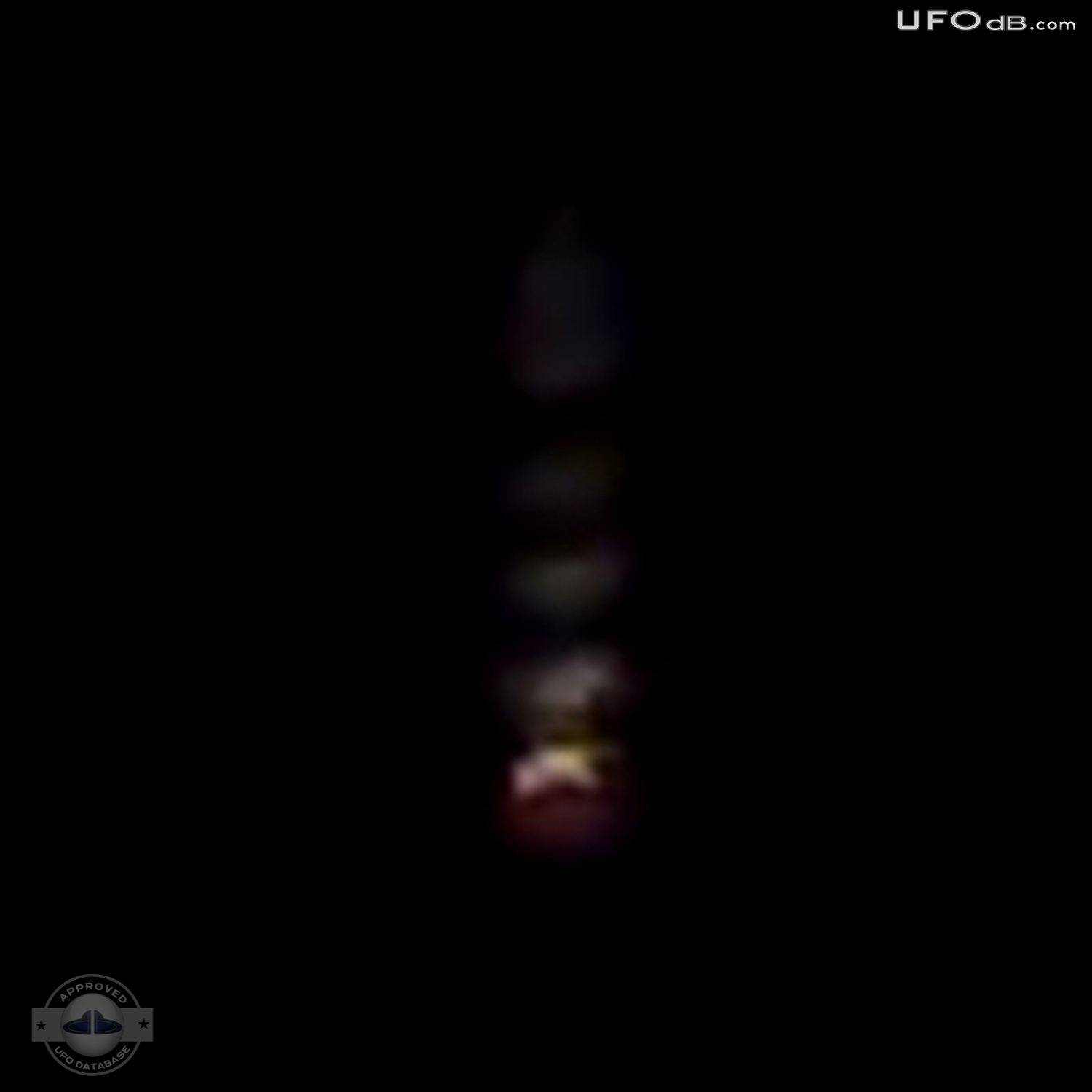 Unusual multicolored Flashing Star UFO over Bukhara, Uzbekistan 2010 UFO Picture #361-1