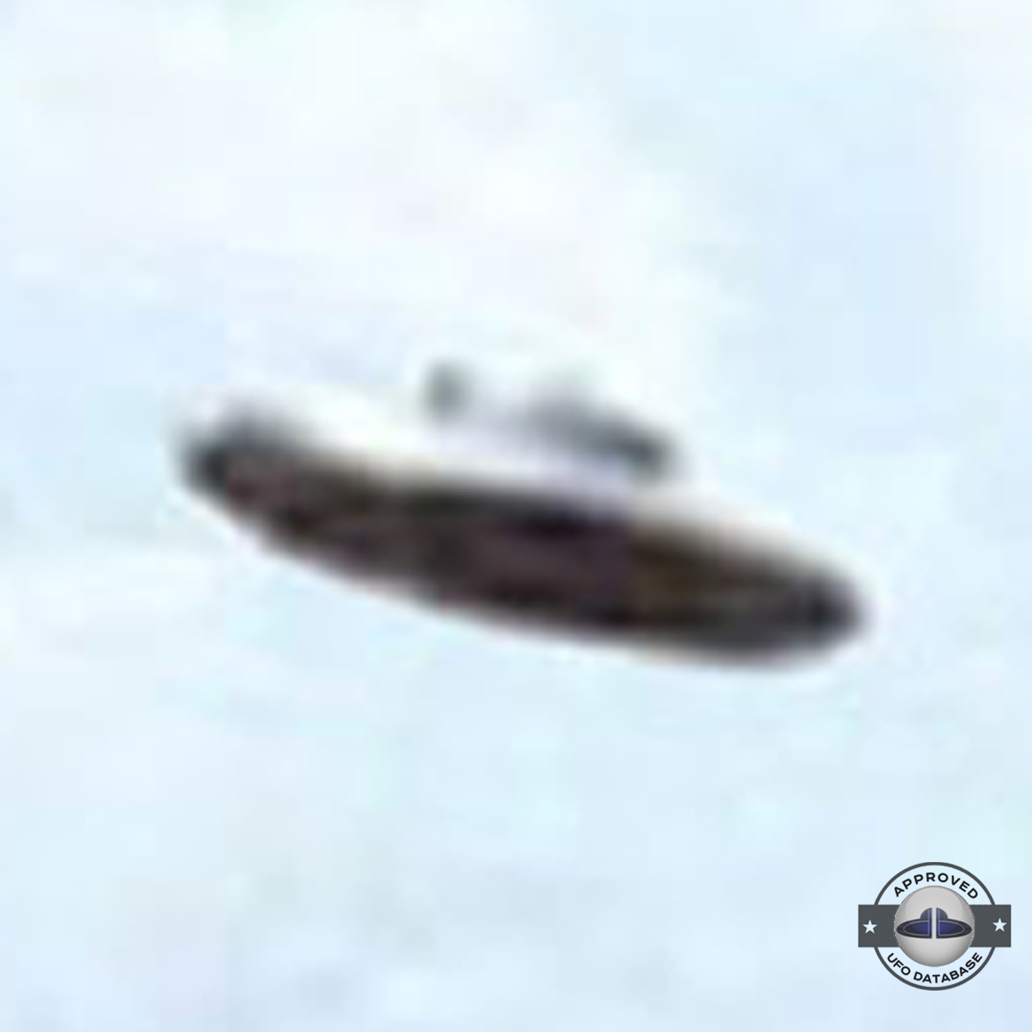 UFO picture was shot in southern Utah near Lake Powell | USA 1998 UFO Picture #134-6