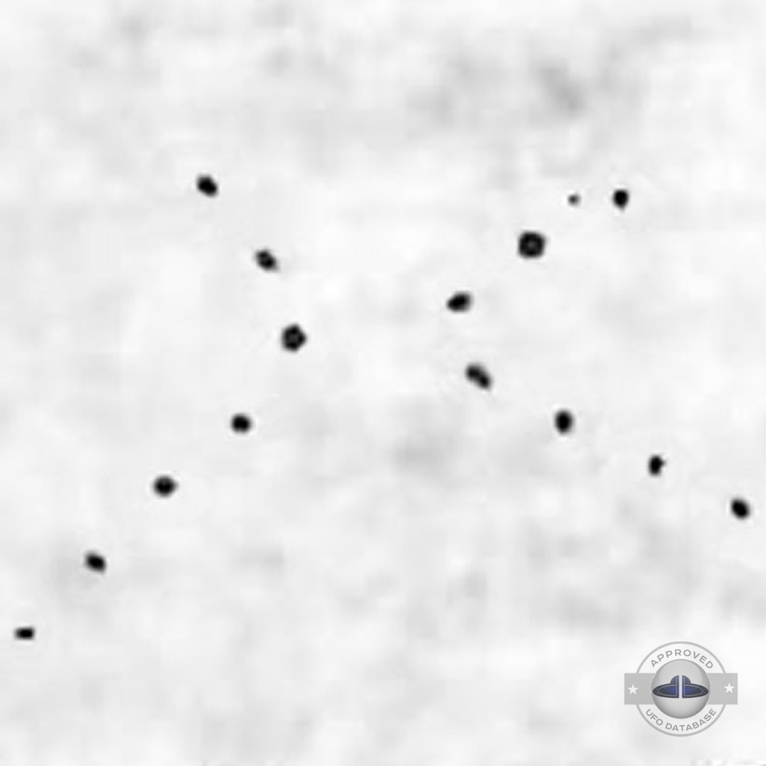 UFO picture showing people St Peter’s Square looking several UFO UFO Picture #104-5