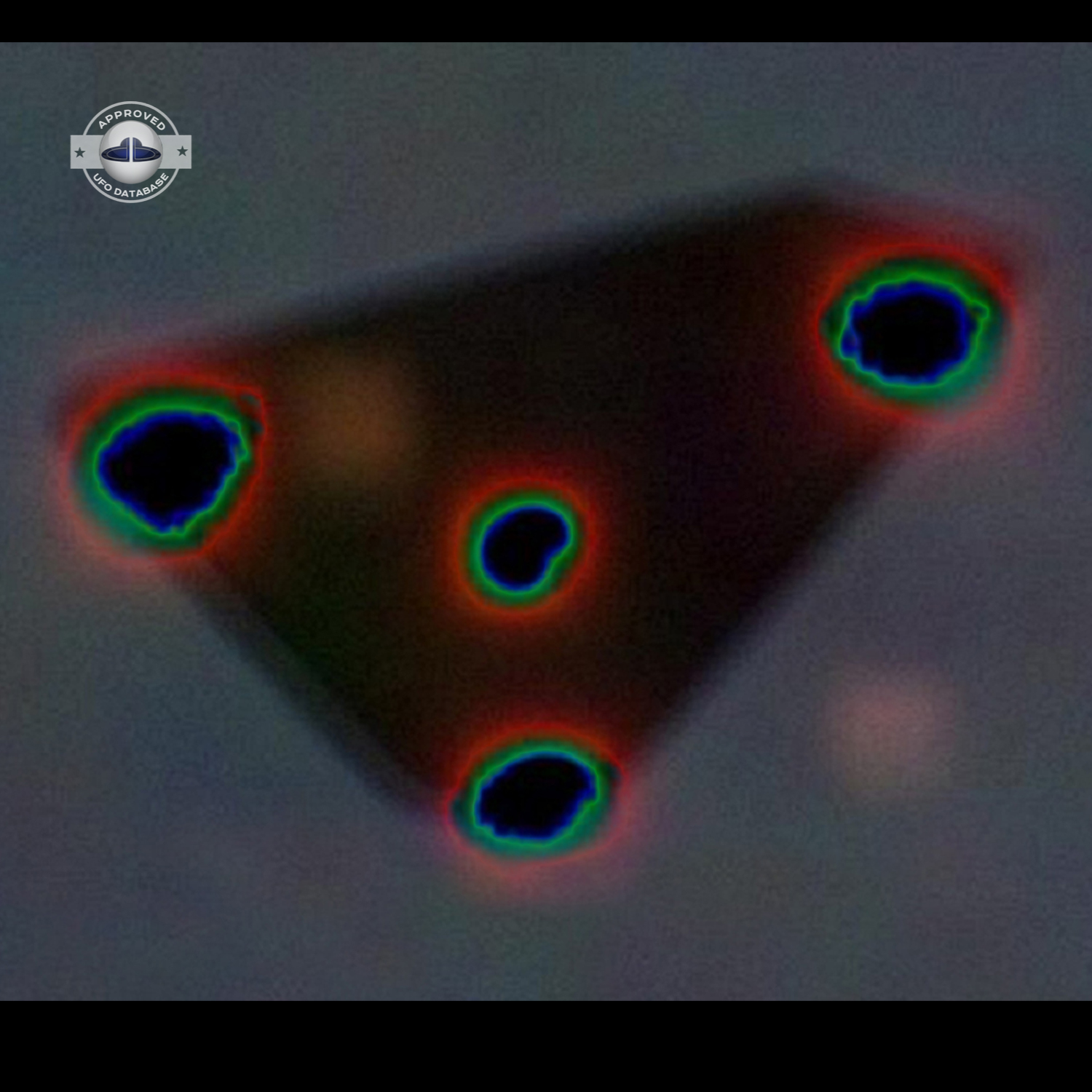 Wallonia Belgium June 15 1990 UFO Picture | Belgian wave UFO sighting UFO Picture #150-7