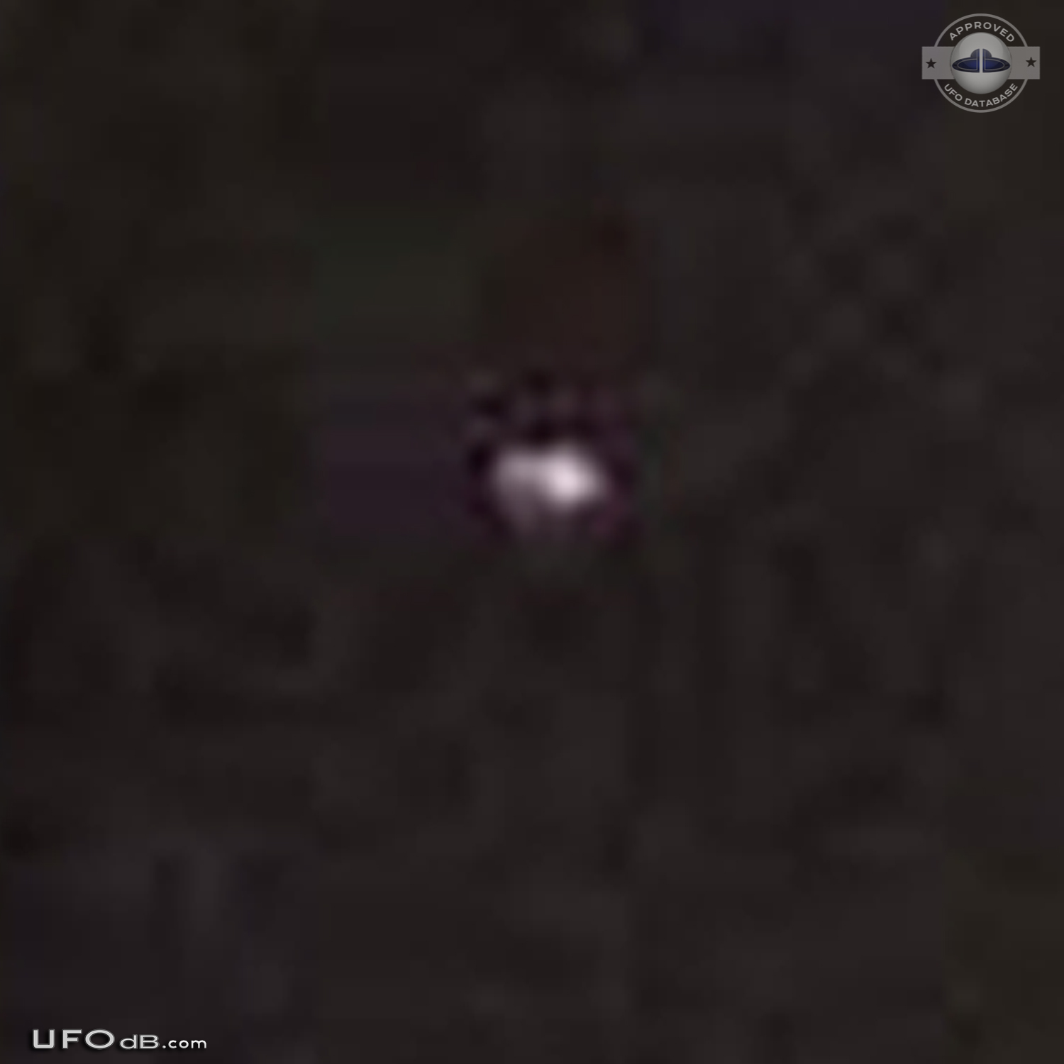 two blue lights UFO seen near Taipei 101 building Dec 2014 UFO Picture #585-6