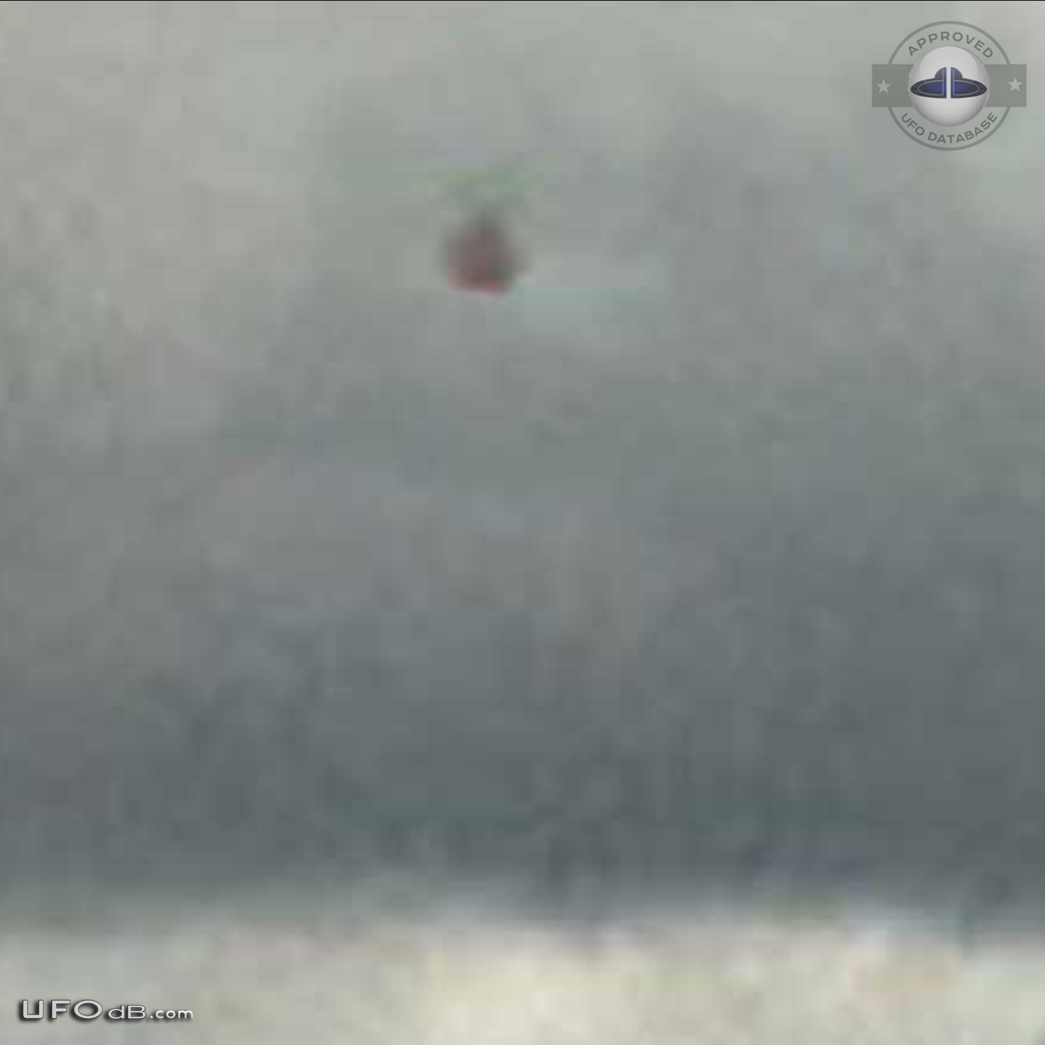 ufo picture taken on highway I-79 between Erie and Pittsburgh in 2011 UFO Picture #377-3