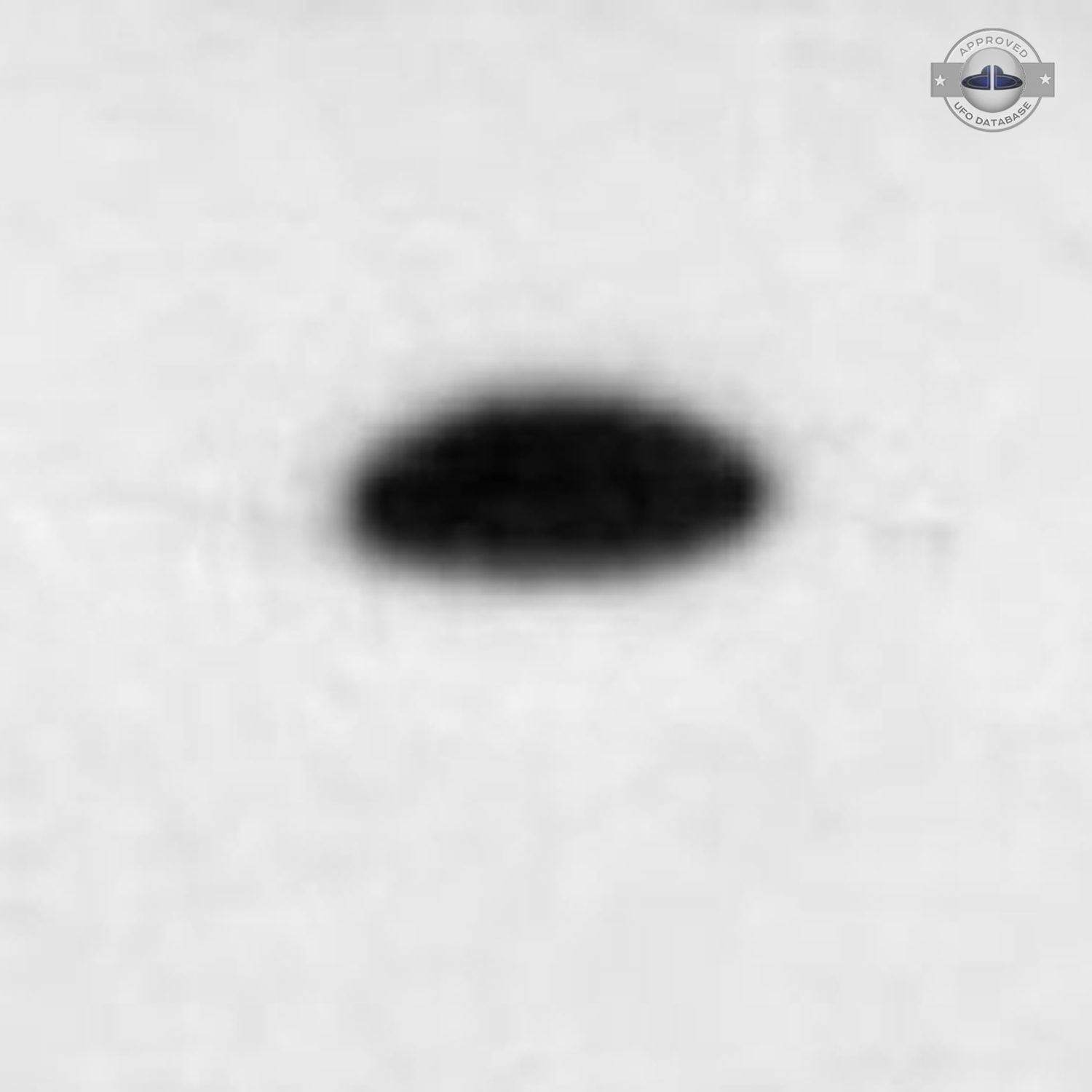 UFO Picture showing UFO beside city house with antenna Nancy Lorraine UFO Picture #64-4