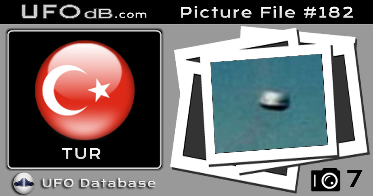 Yamanlar Mountain Peak Hitchhikers UFO Picture | Izmir, Turkey 1996