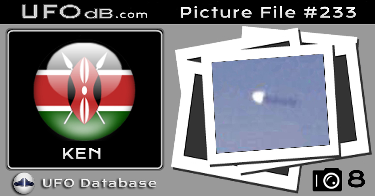 Long Mothership UFO near Africa Mount Kilimanjaro Kenya | June 6 2009