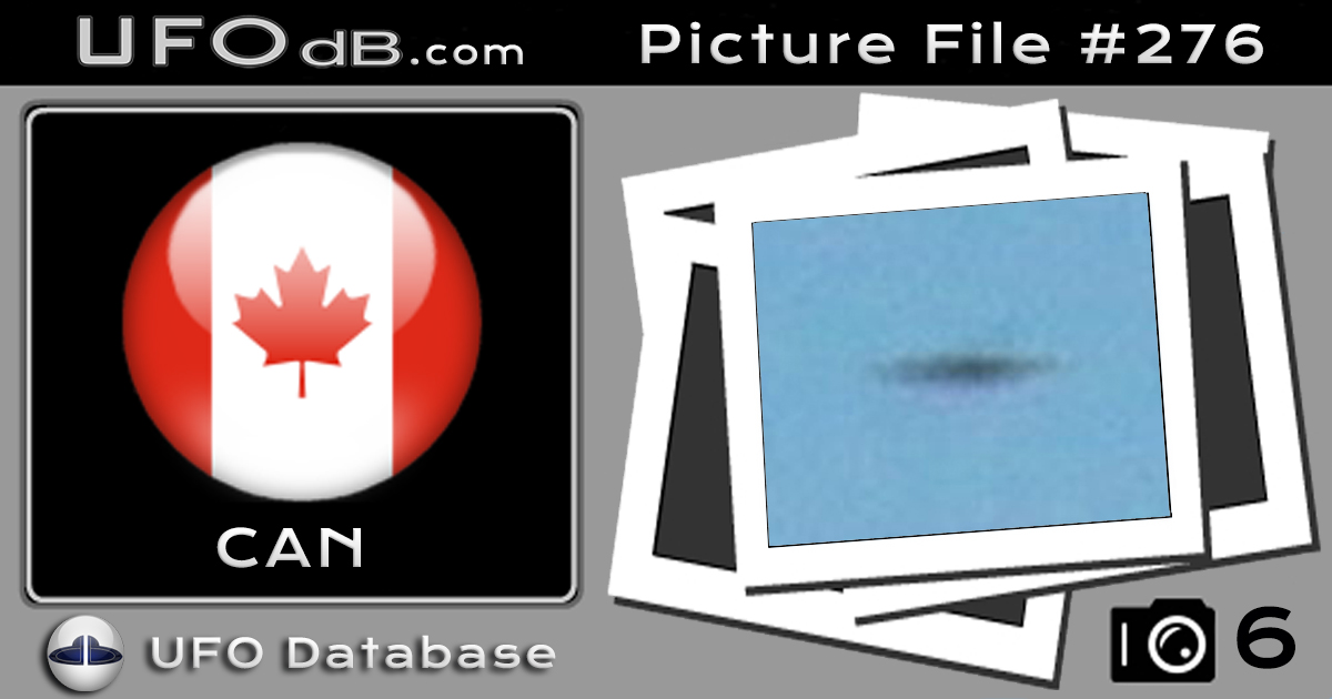 Lake Wosley Fisherman get a fast UFO on picture | Ontario, Canada 2011