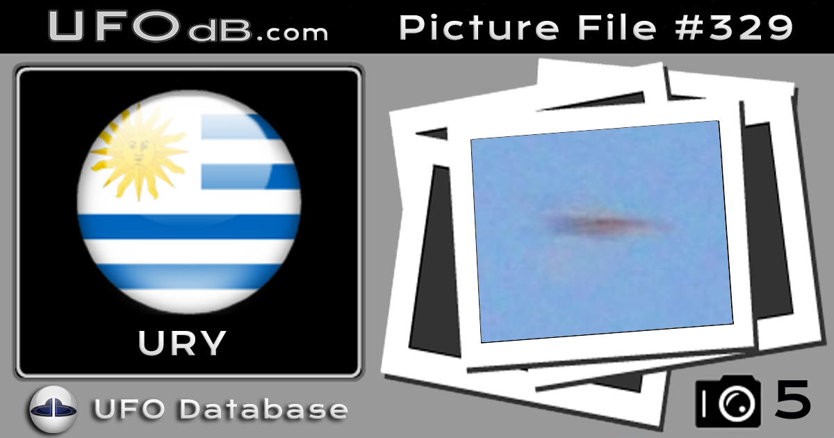 Photo Contest shot capture a passing UFO in Uruguay | May 18 2011