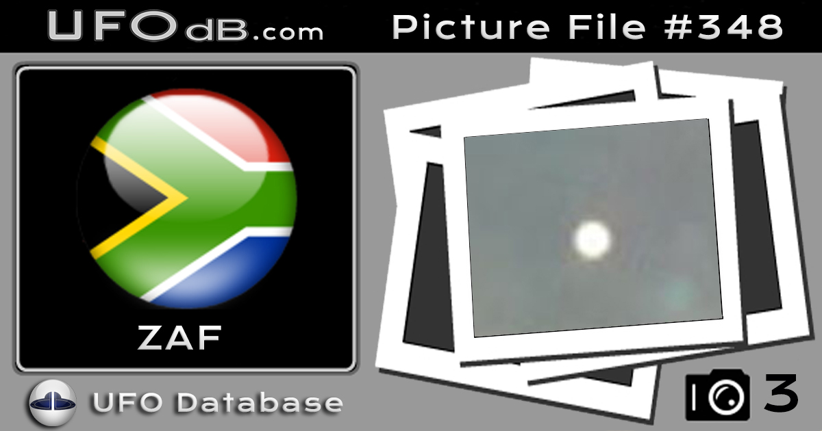 Huge halo around the sun with UFO moving near by in Johannesburg 2010