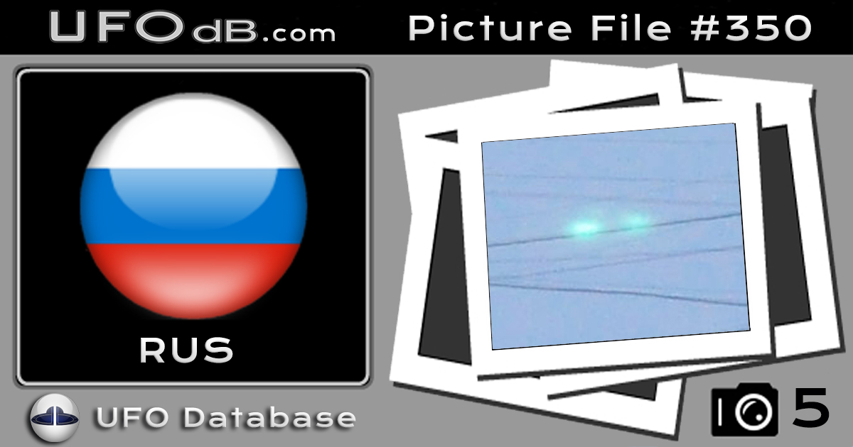 Turquoise flashing lights UFO caught passing over Yakutsk Russia 2011