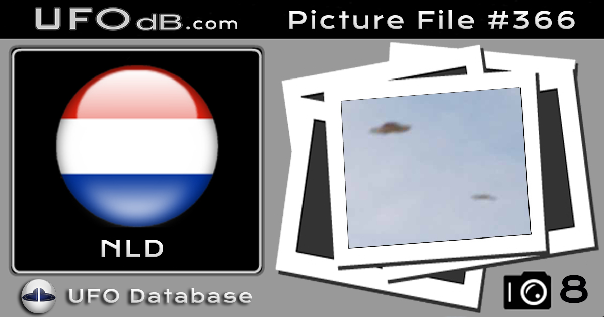 Amsterdam weed grower see three saucer UFOs passing in the sky
